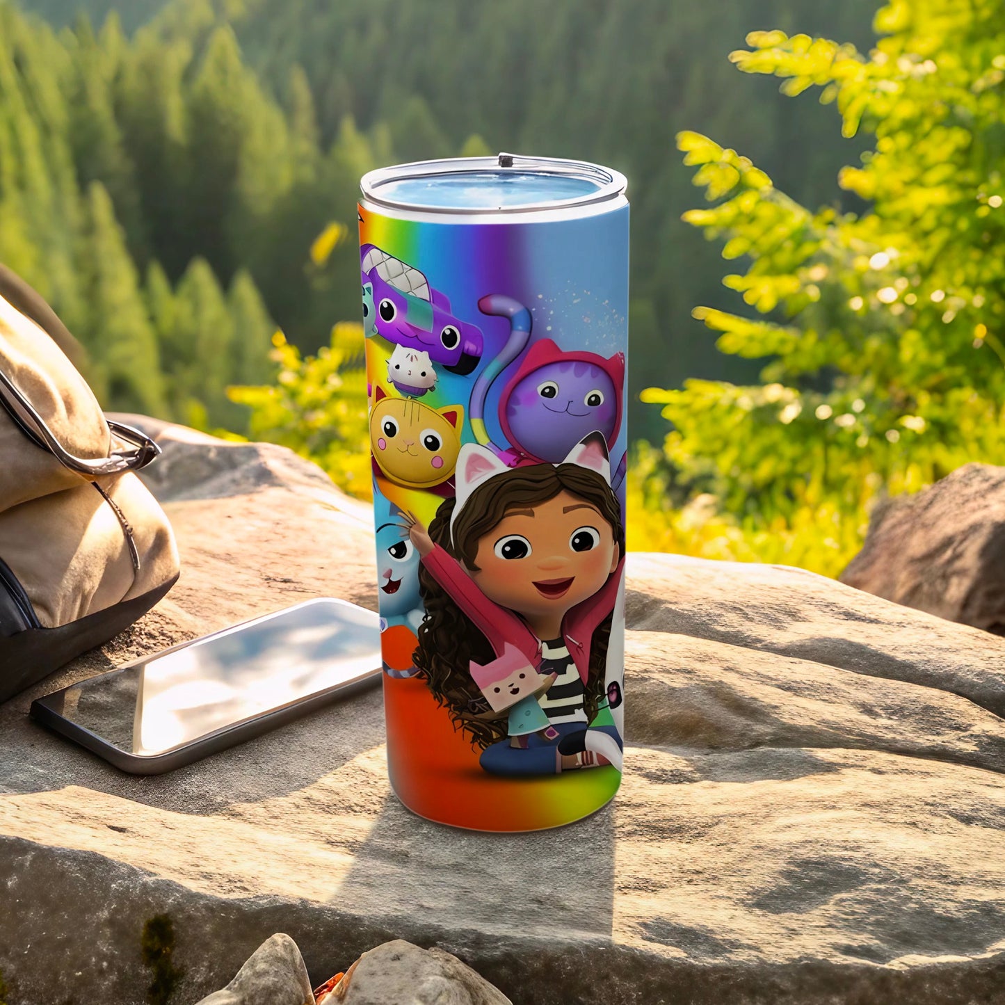 Colorful Character Design Insulated Tumbler
