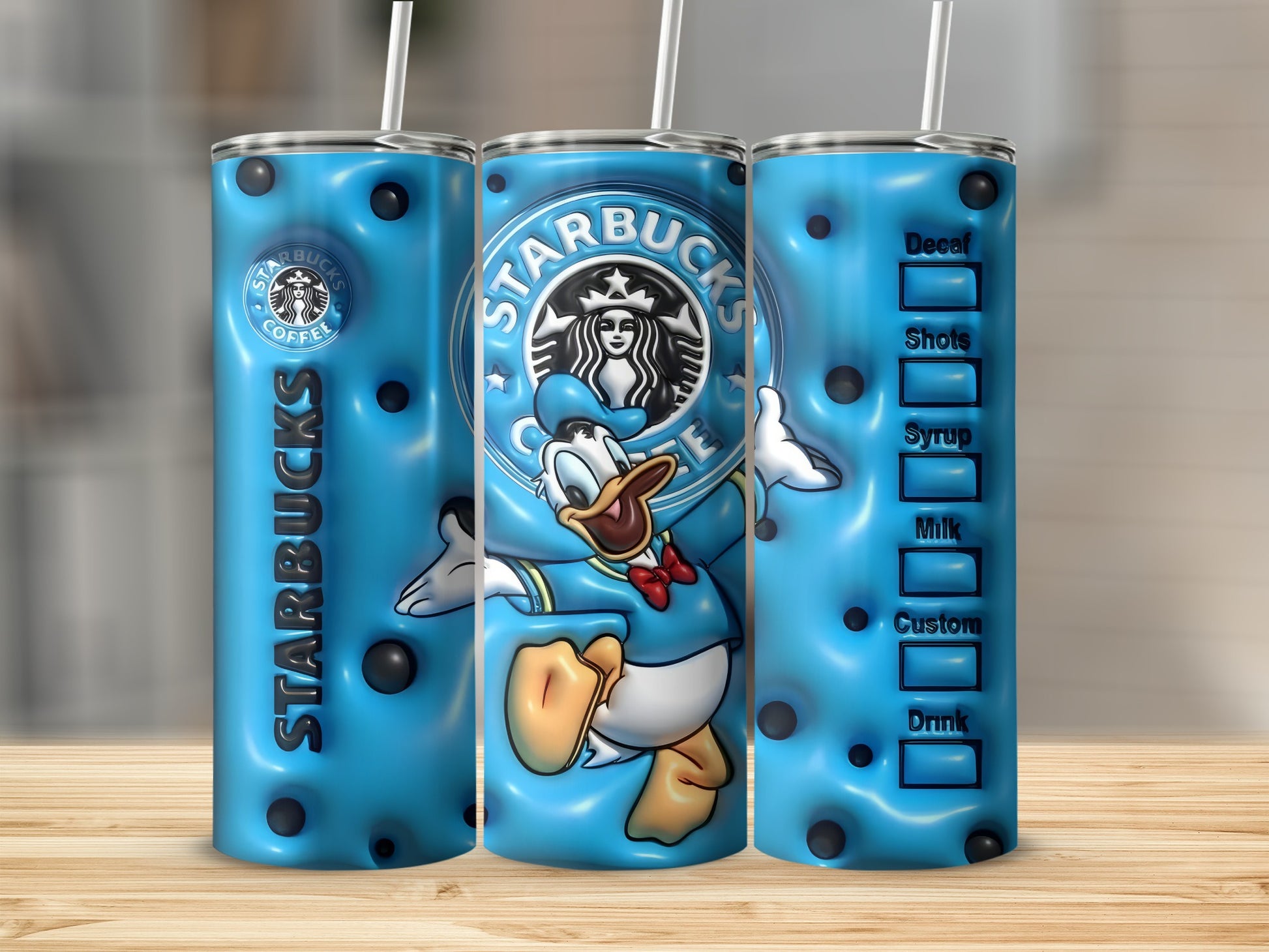 Starbucks Donald Duck Coffee Tumbler for Beverages