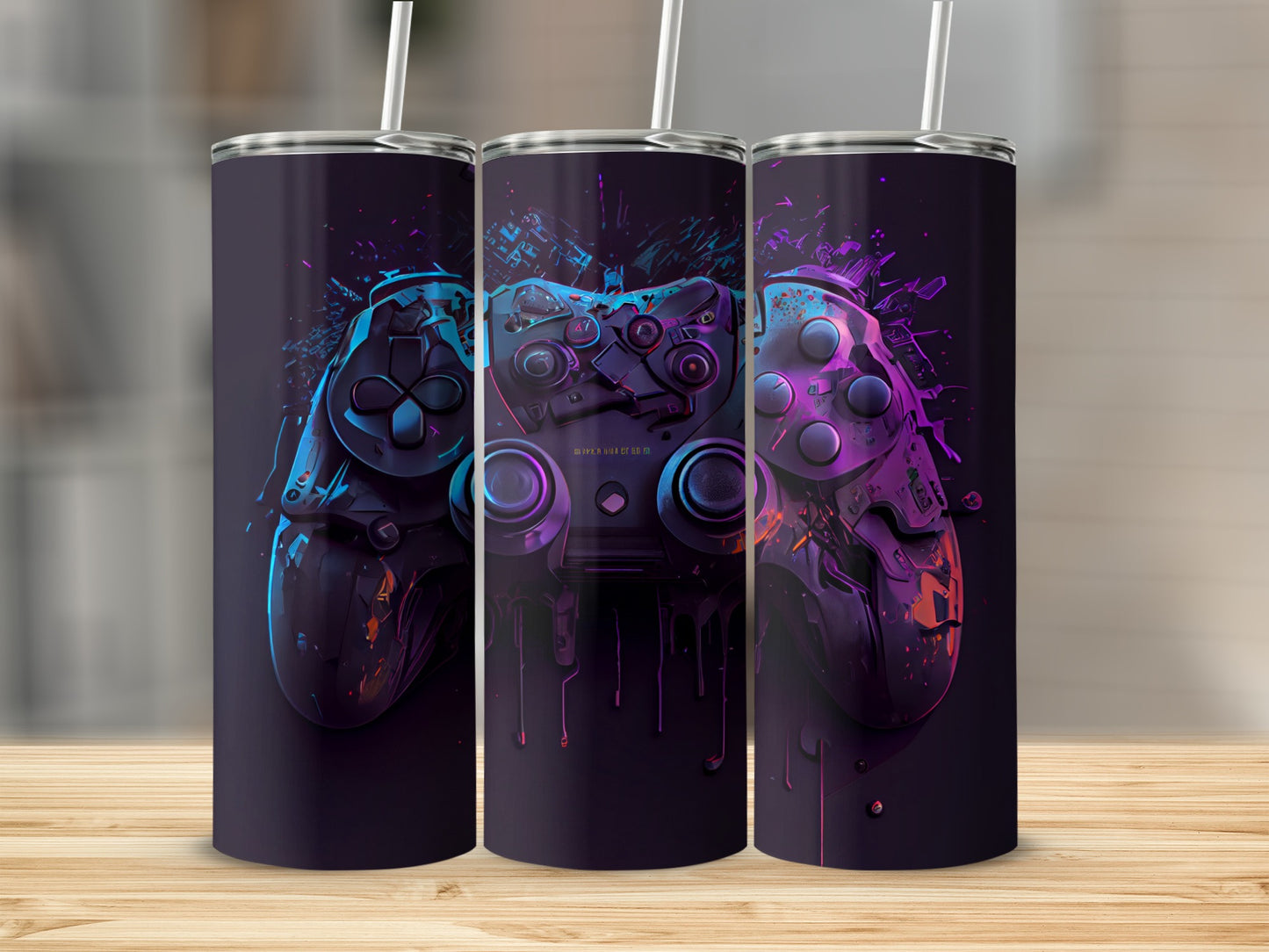 Game Controller Art Tumbler for Gamers