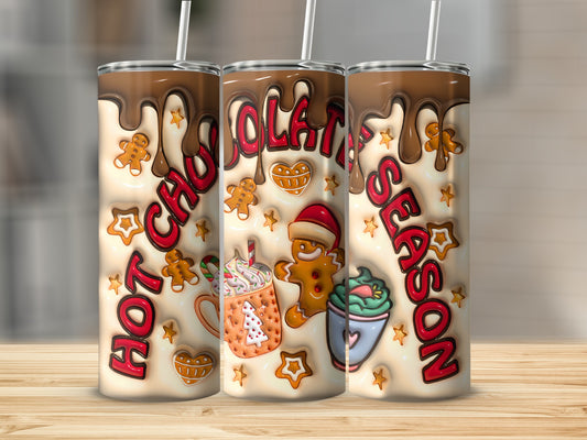 Hot Chocolate Season Festive Holiday Travel Mug