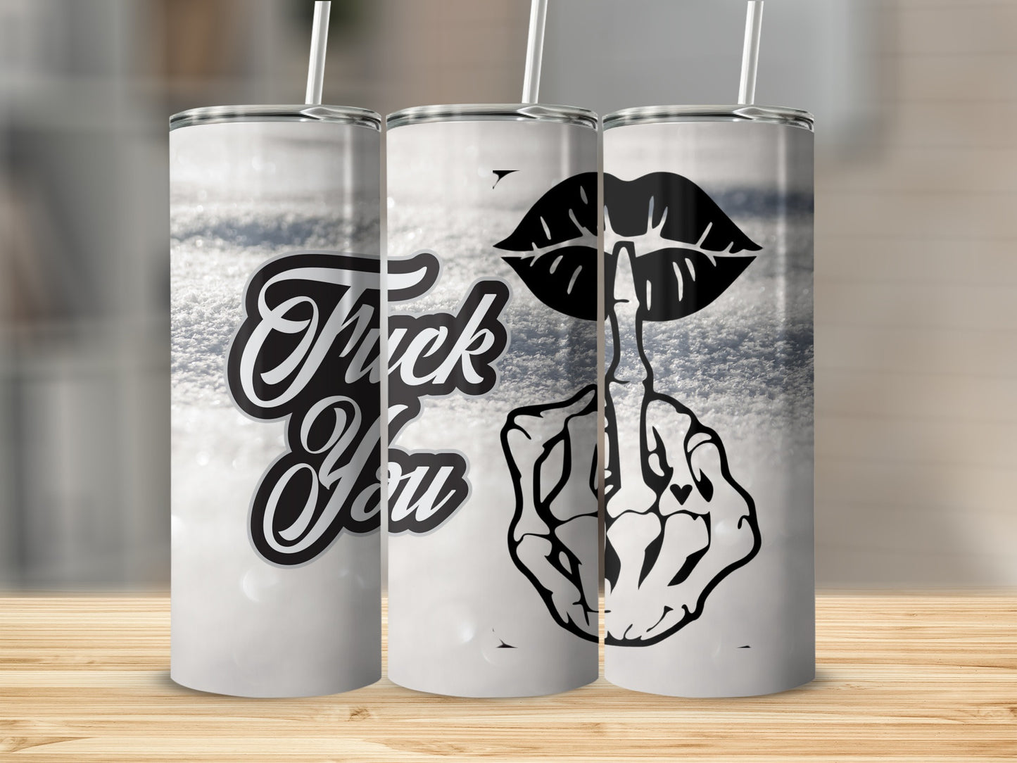 Bold Statement Tumbler with Unique Design