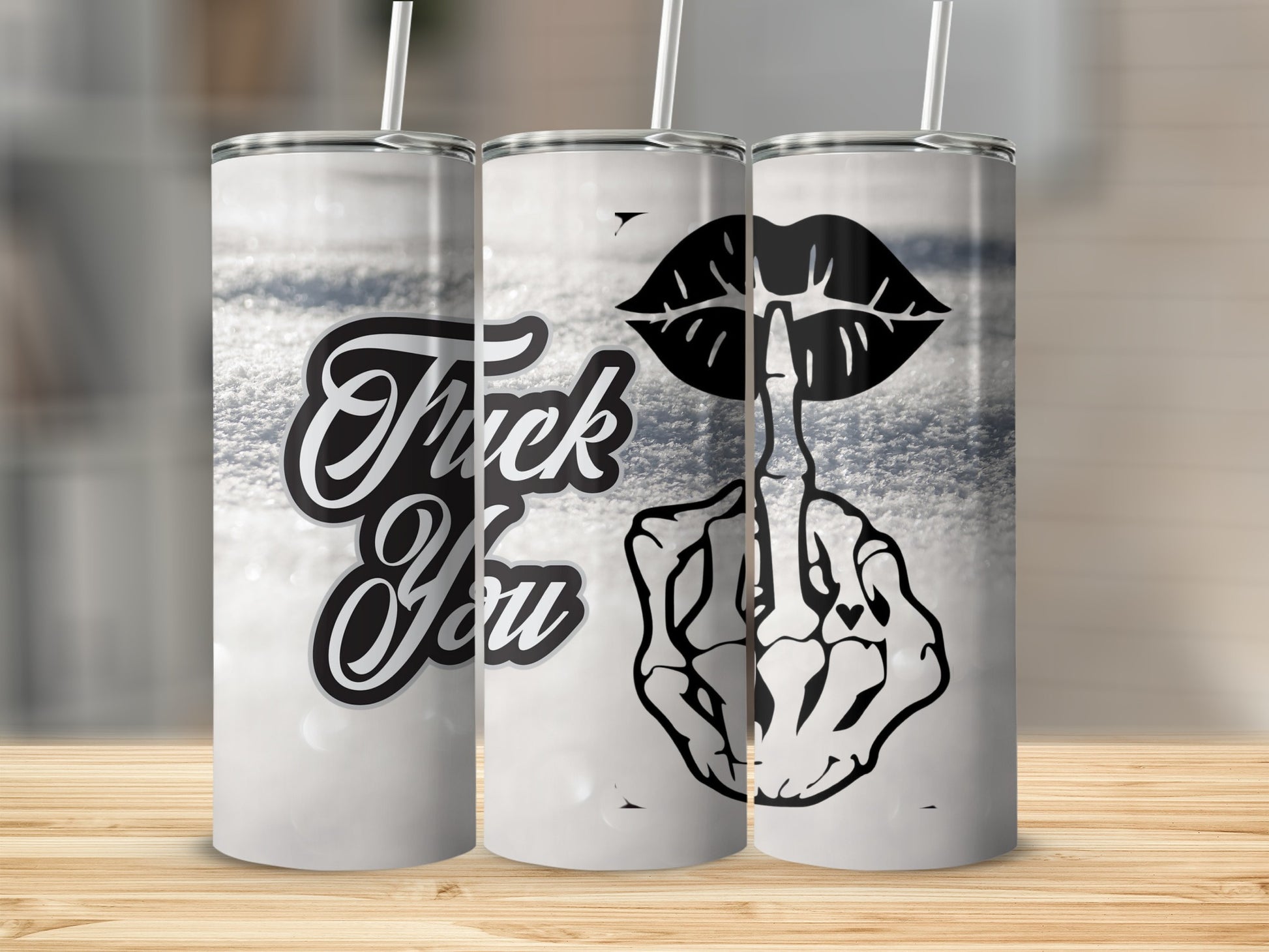 Bold Statement Tumbler with Unique Design