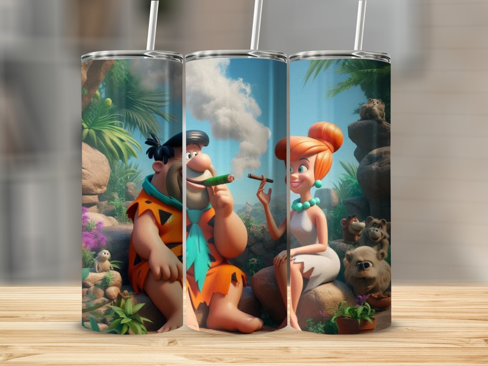 Classic Cartoon Character Design Insulated Tumbler