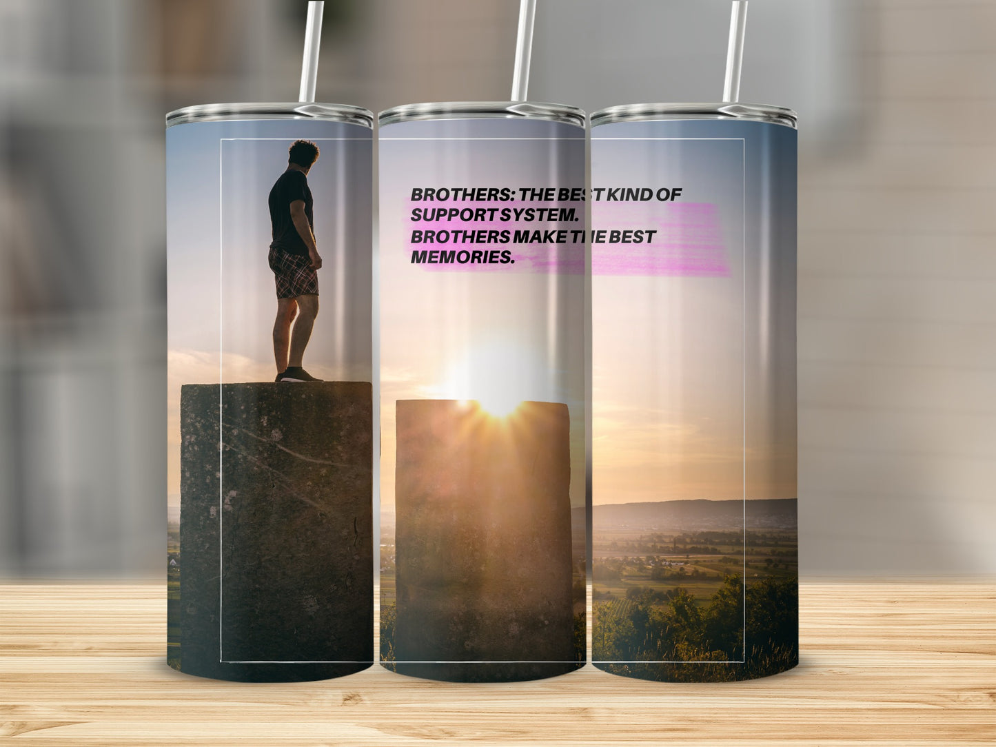Brothers The Best Kind Of Support System Memories Tumbler