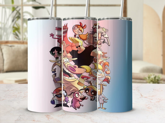 Classic Cartoon Characters Design Tumbler Cup Product