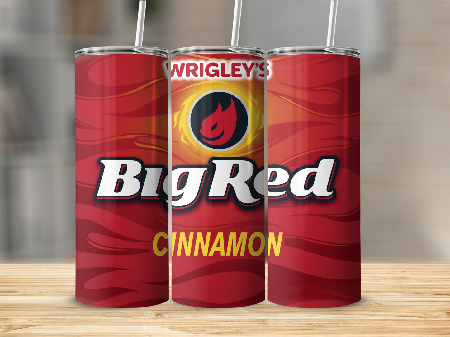 WRIGLEY'S Big Red CINNAMON Flame Logo Tumbler product type