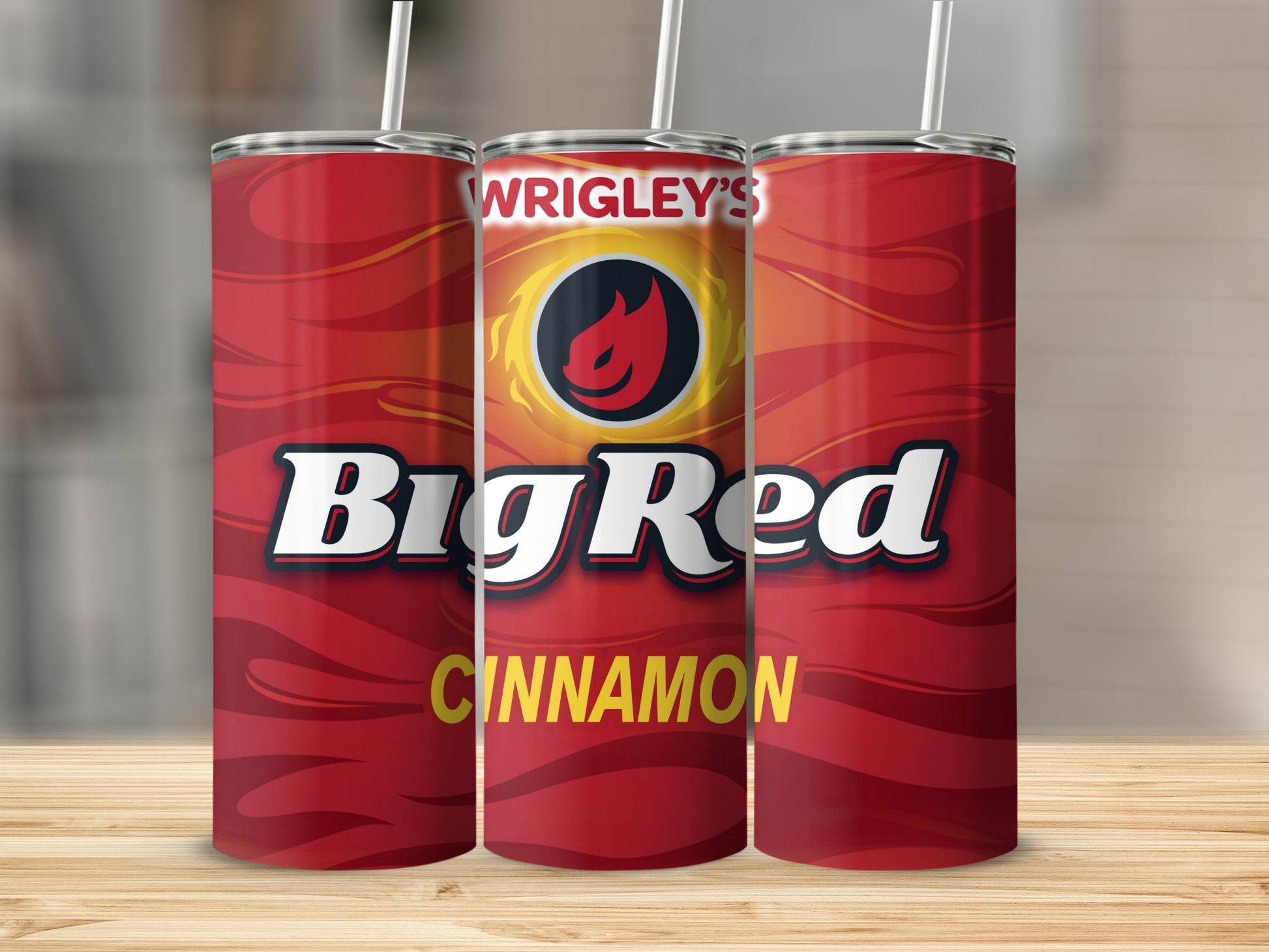 WRIGLEY'S Big Red CINNAMON Flame Logo Tumbler product type