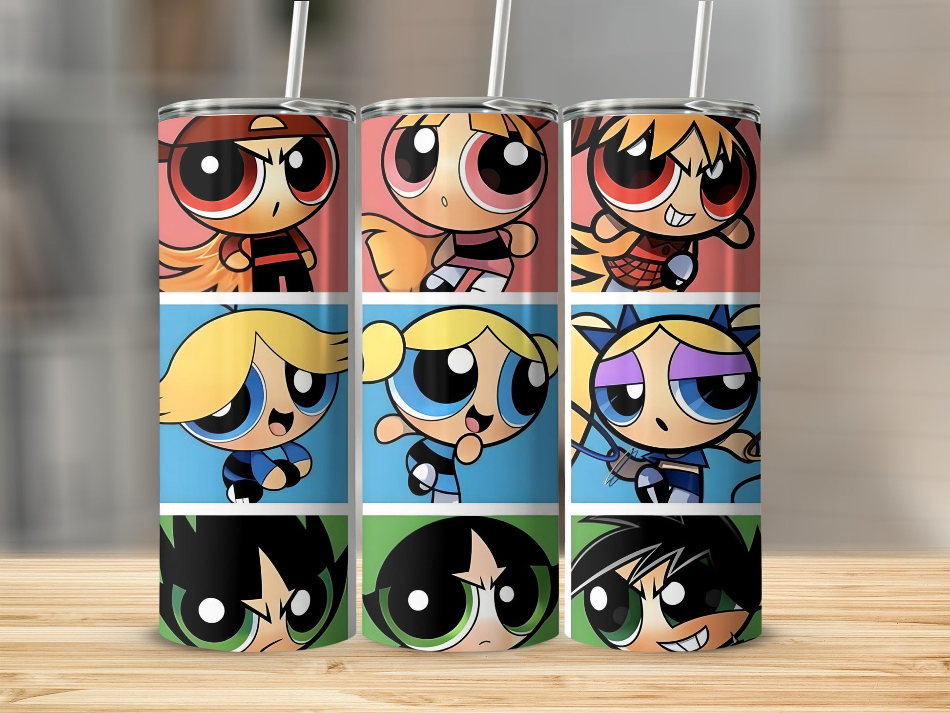 Colorful Cartoon Character Insulated Tumbler Product