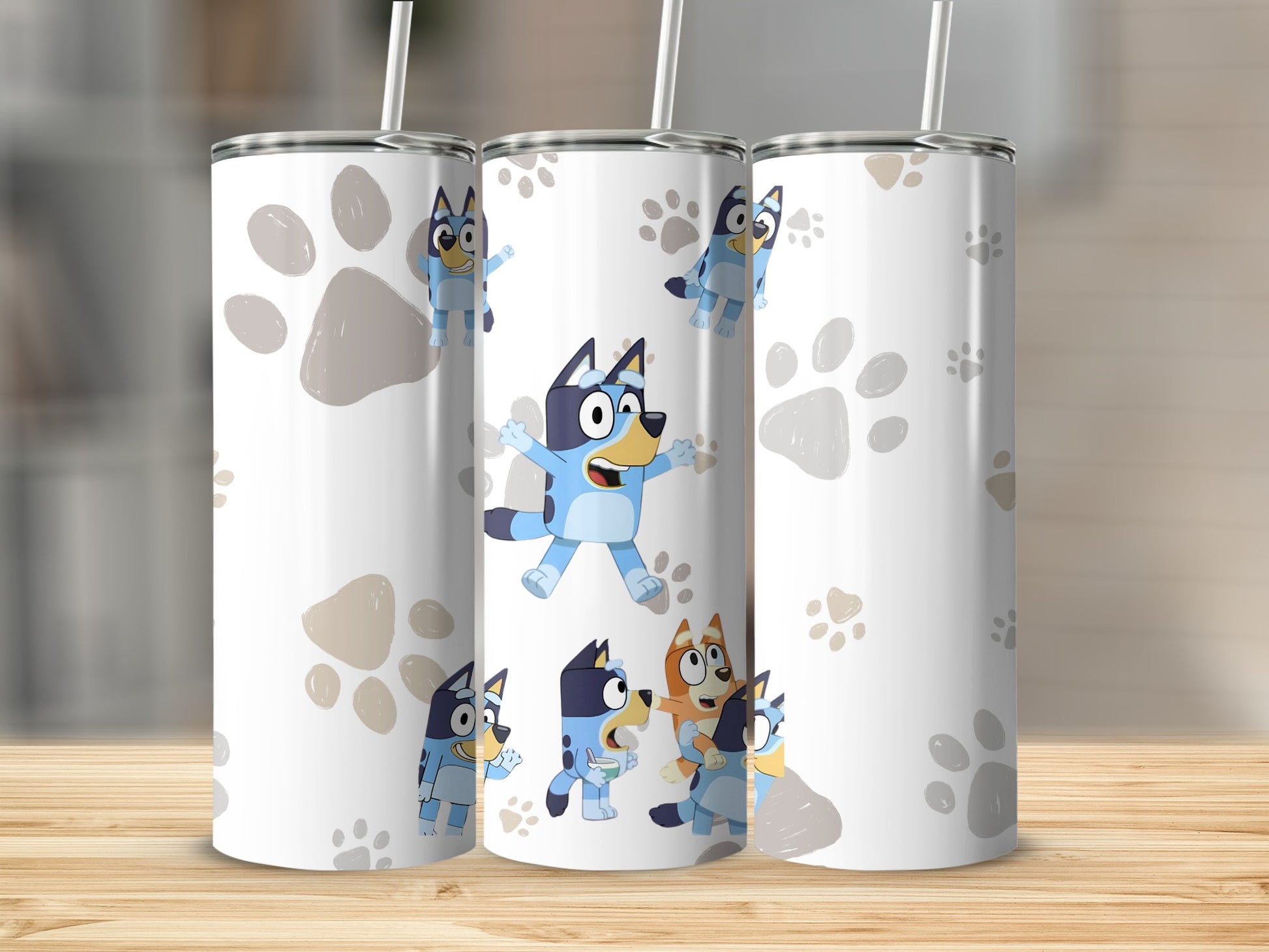 Cartoon Dog Themed Insulated Tumbler for Kids Adults