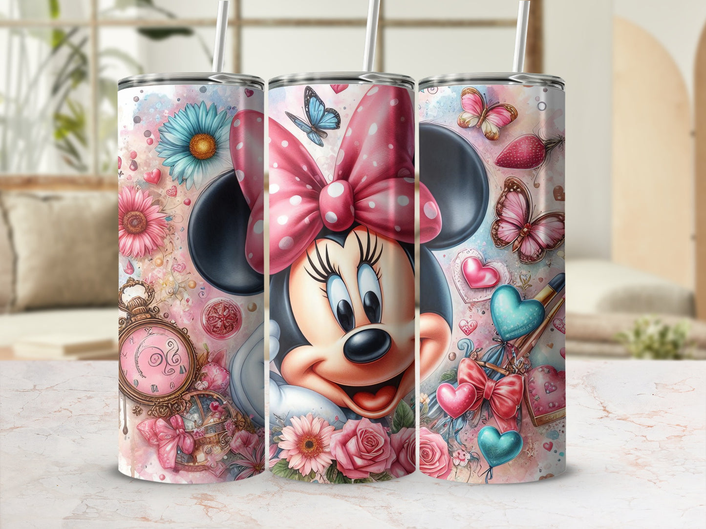 Adorable Cartoon Character Tumbler Perfect for Gifting