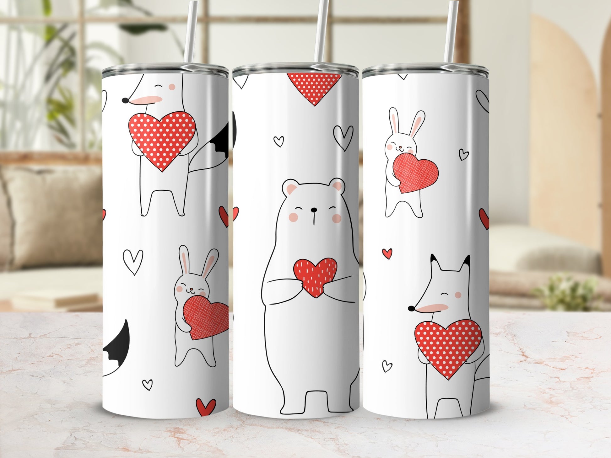 Cute Animal Designs Tumbler Perfect for All Ages