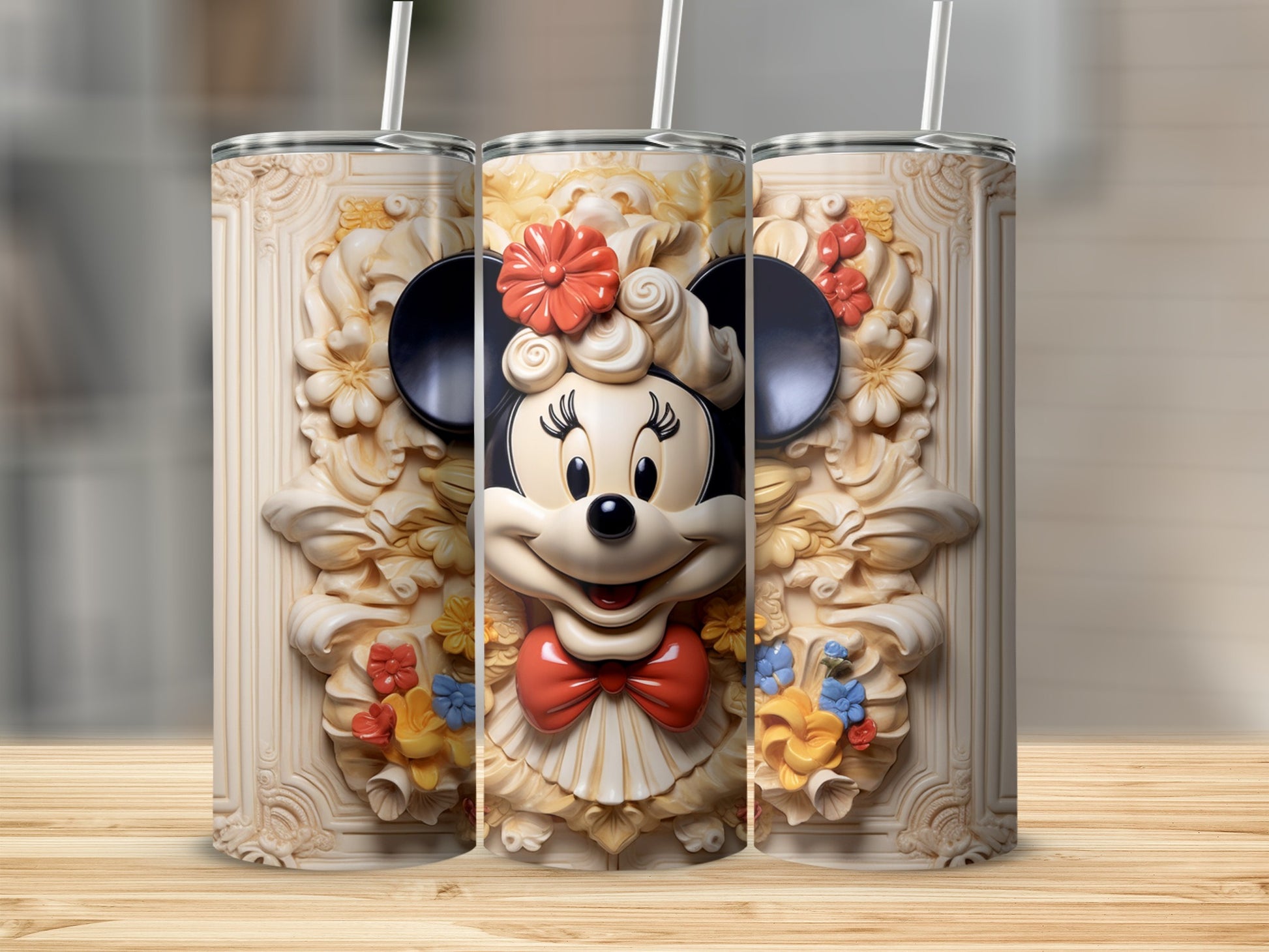 Adorable Mouse Themed Decorative Tumbler Product