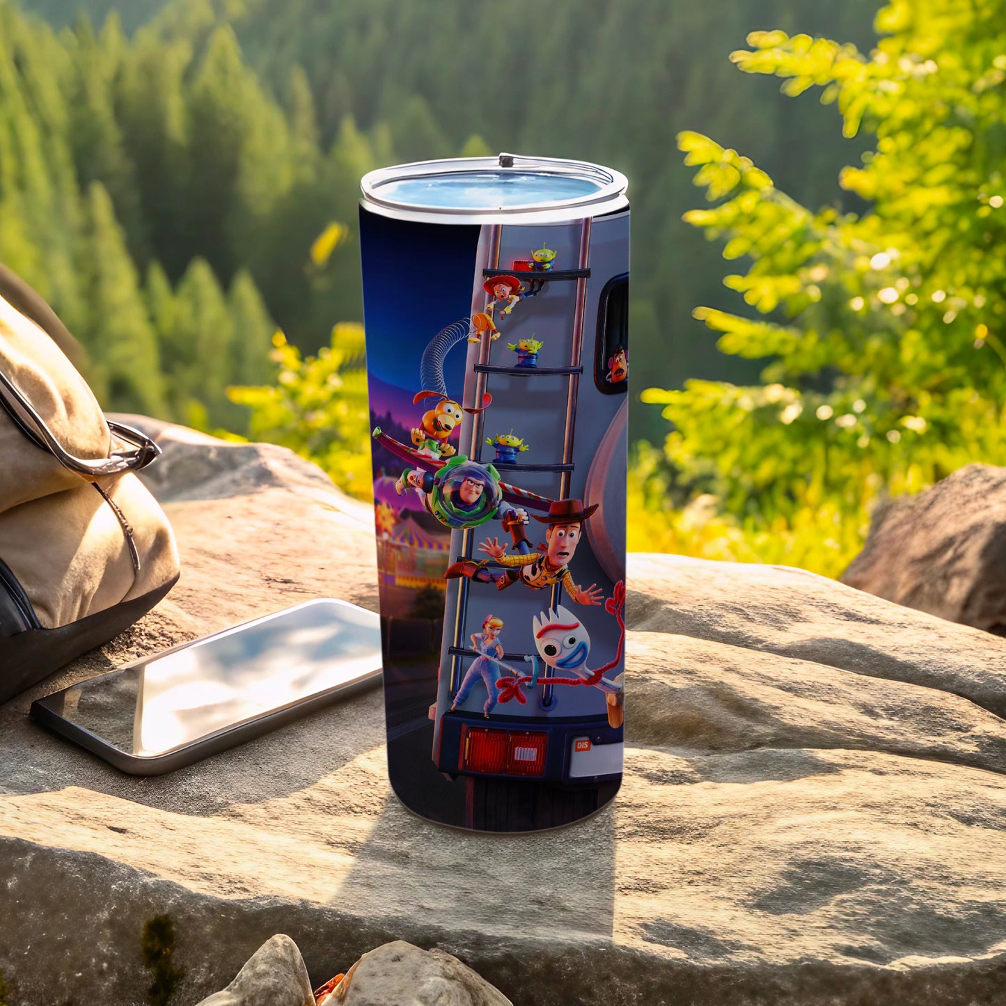Animated Toy Adventure Design Insulated Tumbler Product