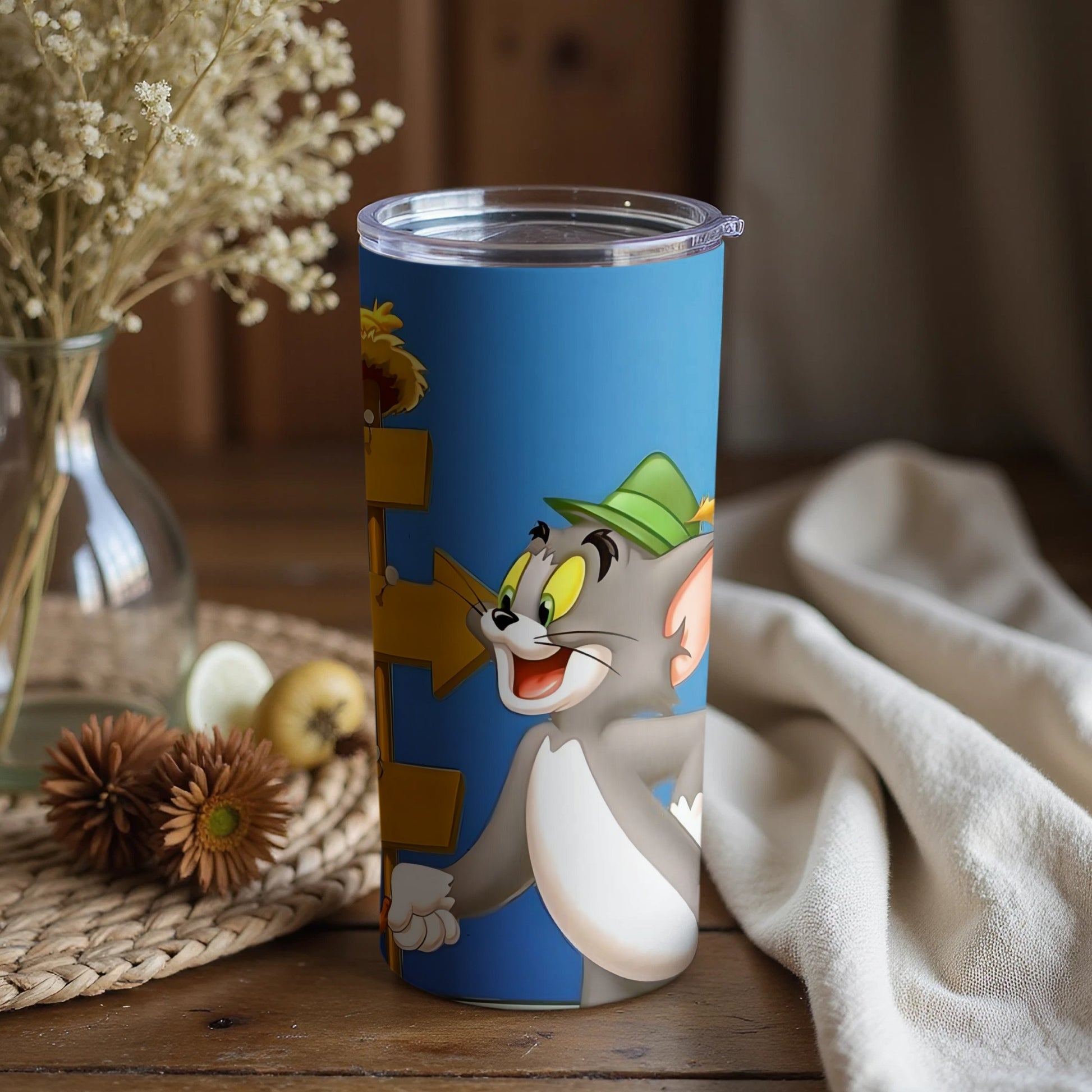 Tom and Jerry Meets Road Runner Tumbler Product
