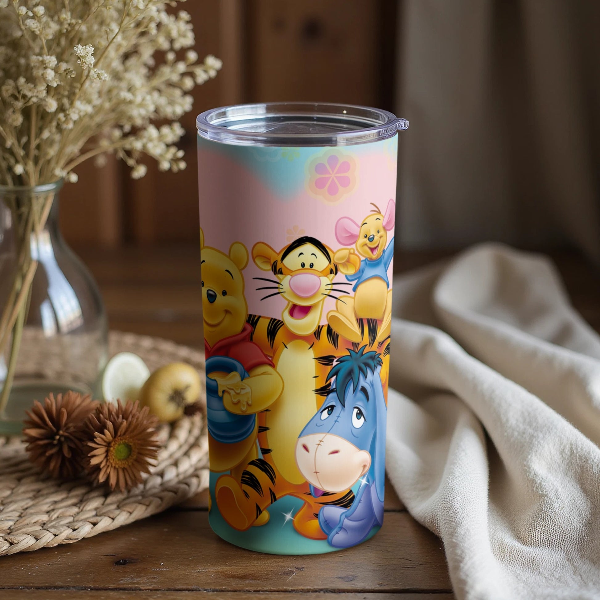 Colorful Characters Tumbler for Fun Beverage Moments