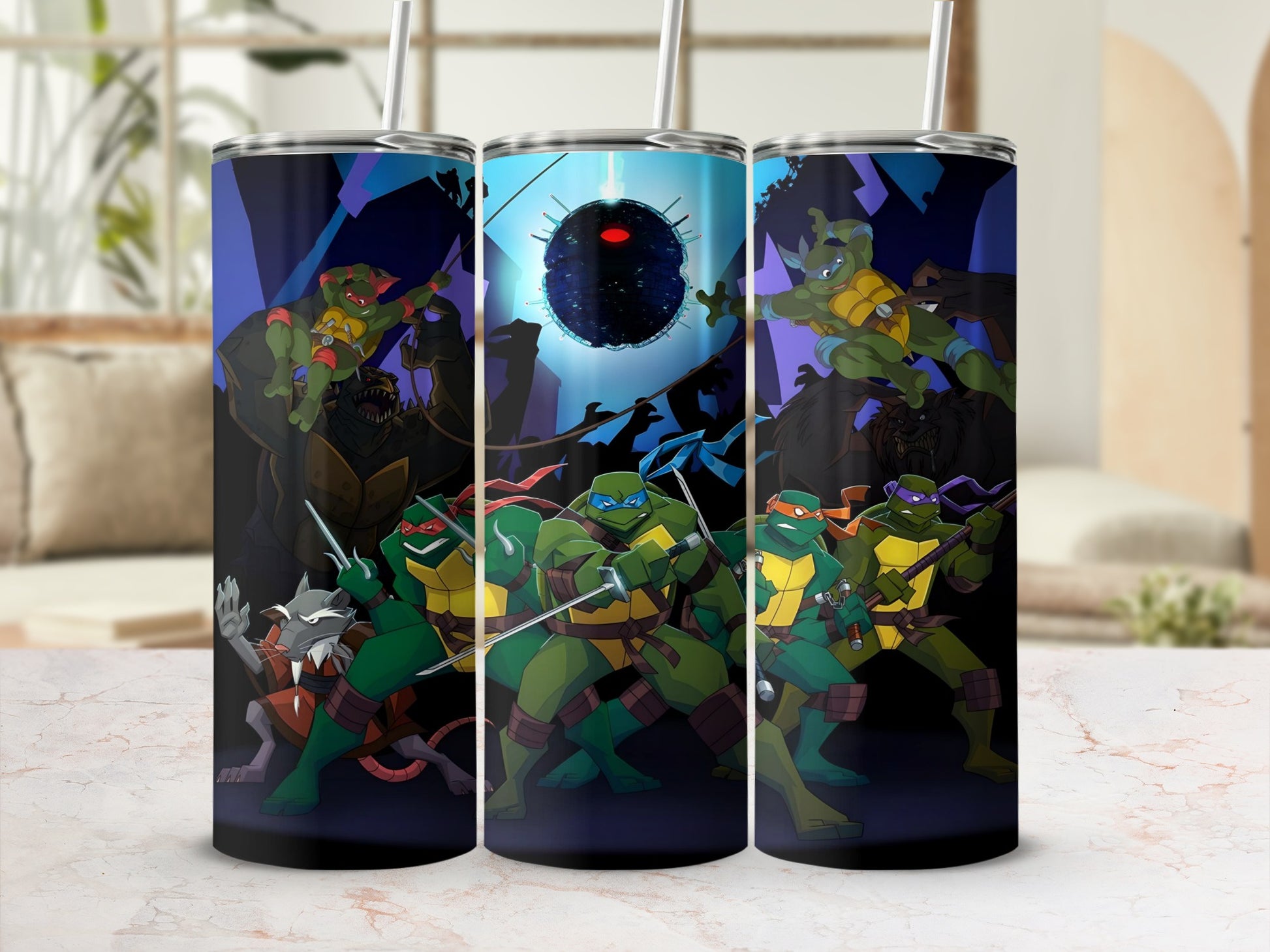 Ninja Turtles Artwork Tumbler for Fans and Collectors