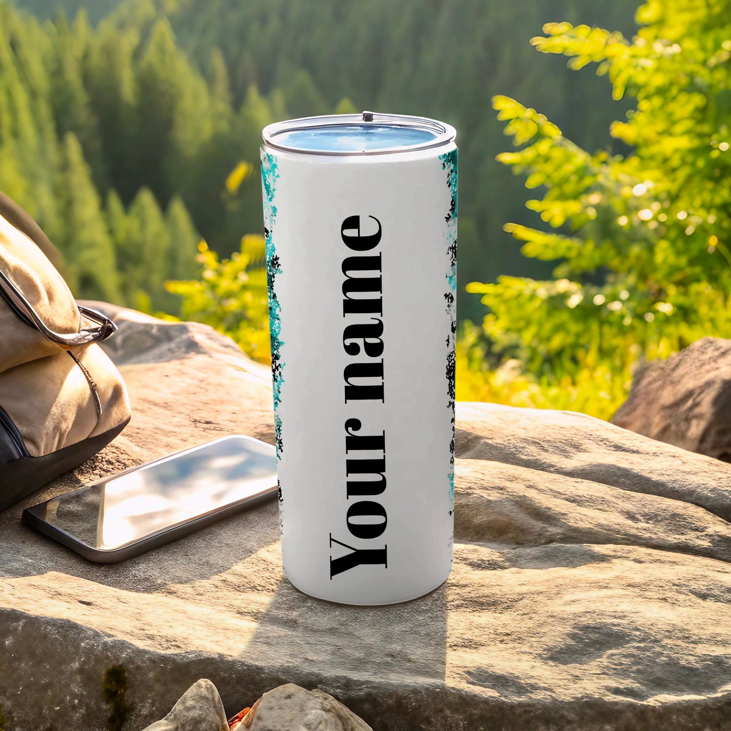 Customizable Tumbler with Your Name Travel Product