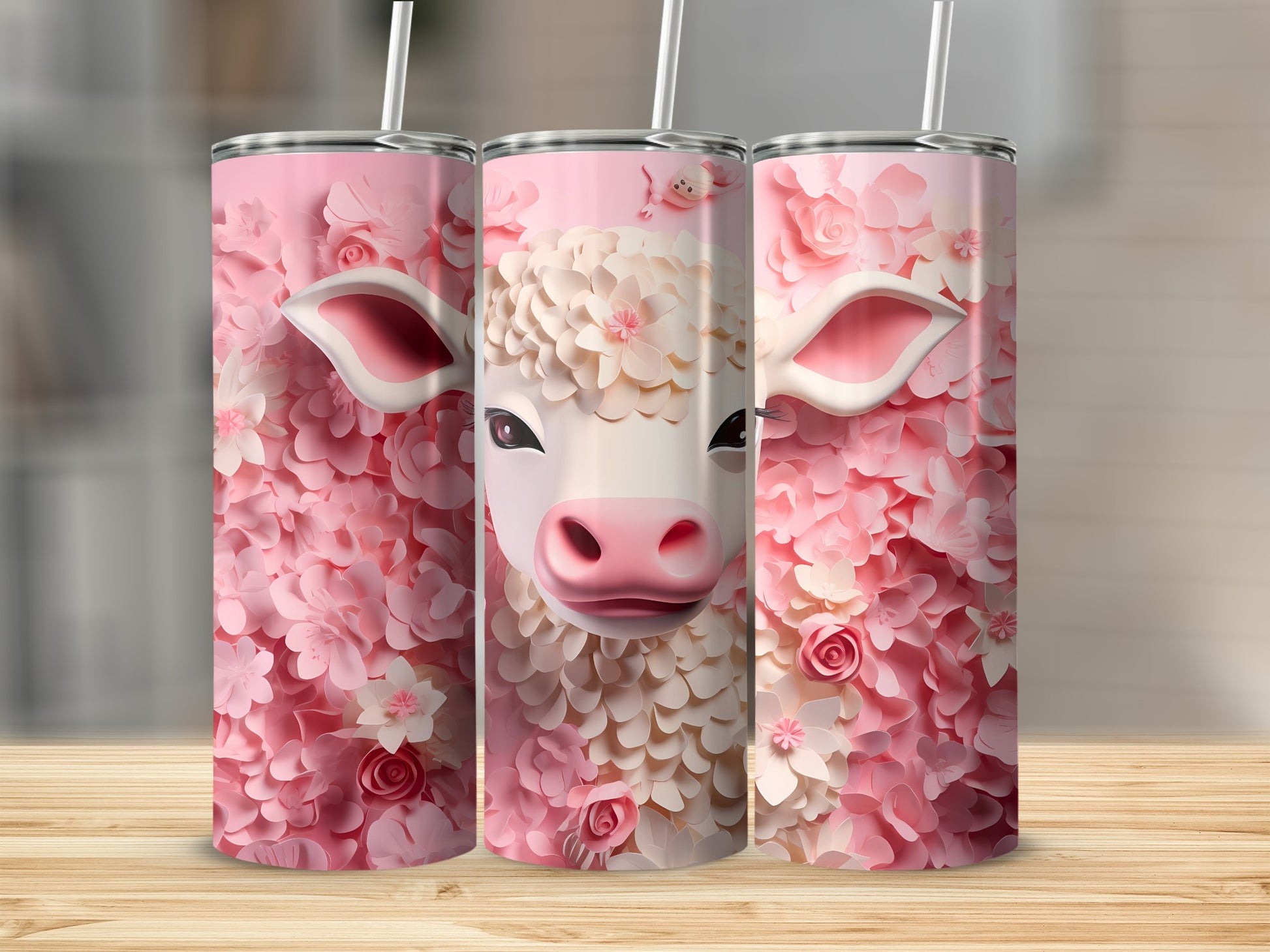 Cute Pink Floral Lamb Face Design Beverage product type
Lamb
Sheep
Pink
Floral
Flowers
Cute
Adorable
Papercut
Layered
Tumbler
Drinkware
Spring
BabyAnimal
Aesthetic
Feminine
Pretty
Gift
UniqueDesign
Kawaii
Petals