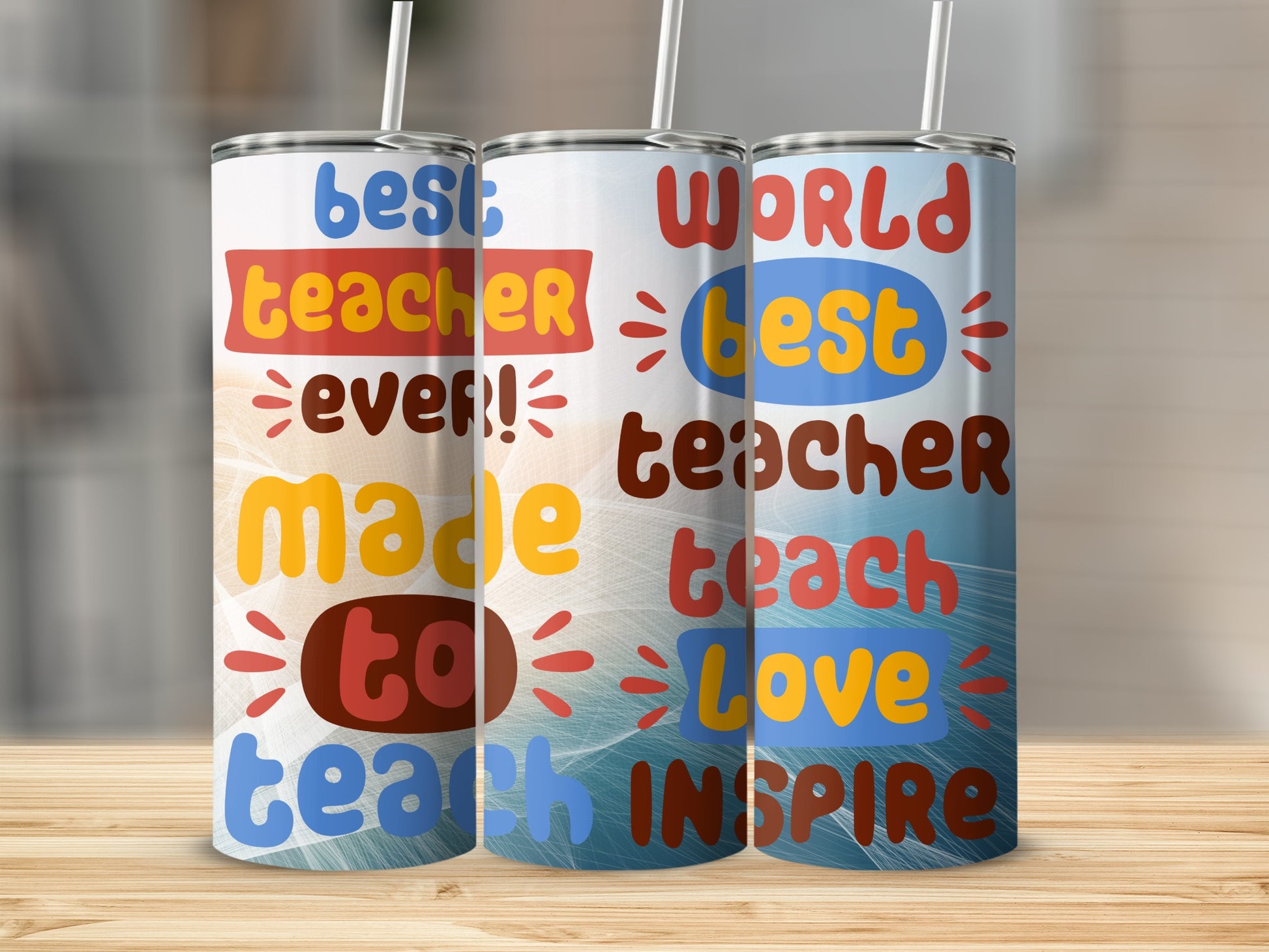 Best Teacher Ever World Best Teacher Love Inspire Tumbler