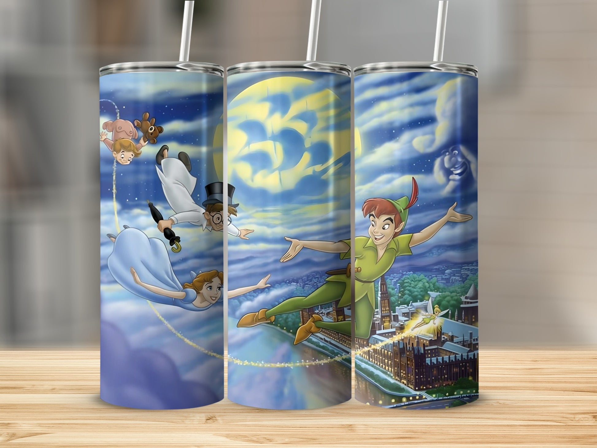 Peter Pan and Friends Flying Adventure Tumbler Set