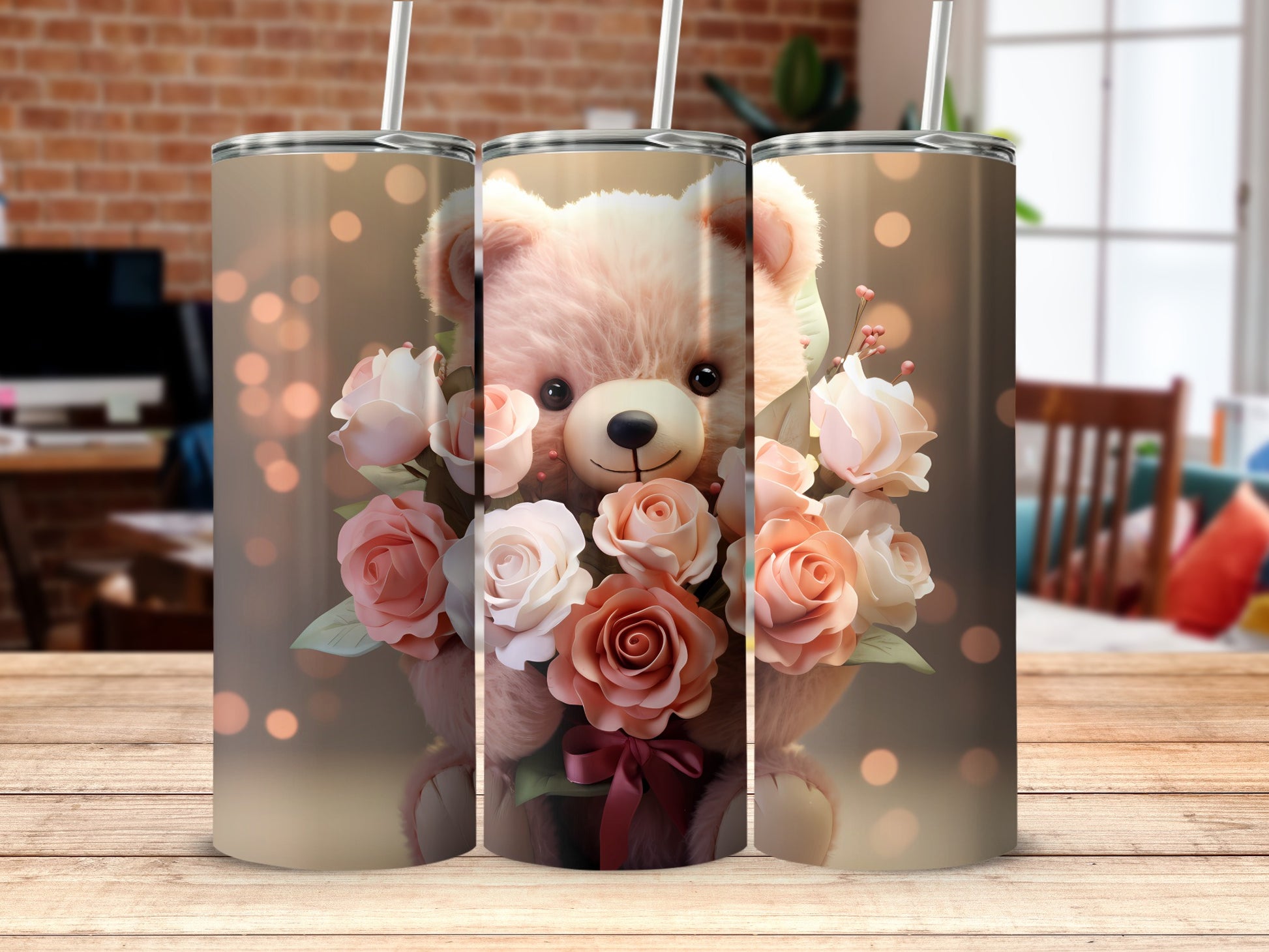 Cute Teddy Bear Roses Bouquet Tumbler Aesthetic product type
Teddy Bear
Roses
Tumbler
Cute Design
Floral Art
Sweet Bear
Pink Roses
Bouquet Decor
Aesthetic Tumbler
Romantic Gift
Valentines Gift
Birthday Present
Drinkware
Custom Design
Personalized
Rose Gold Hues
Lovely Graphic
Pretty Drinkware
Blushing Pink
Bear Character