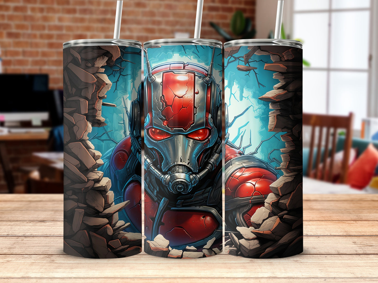 Antium-inspired Design Steel Tumbler for Cold Drinks