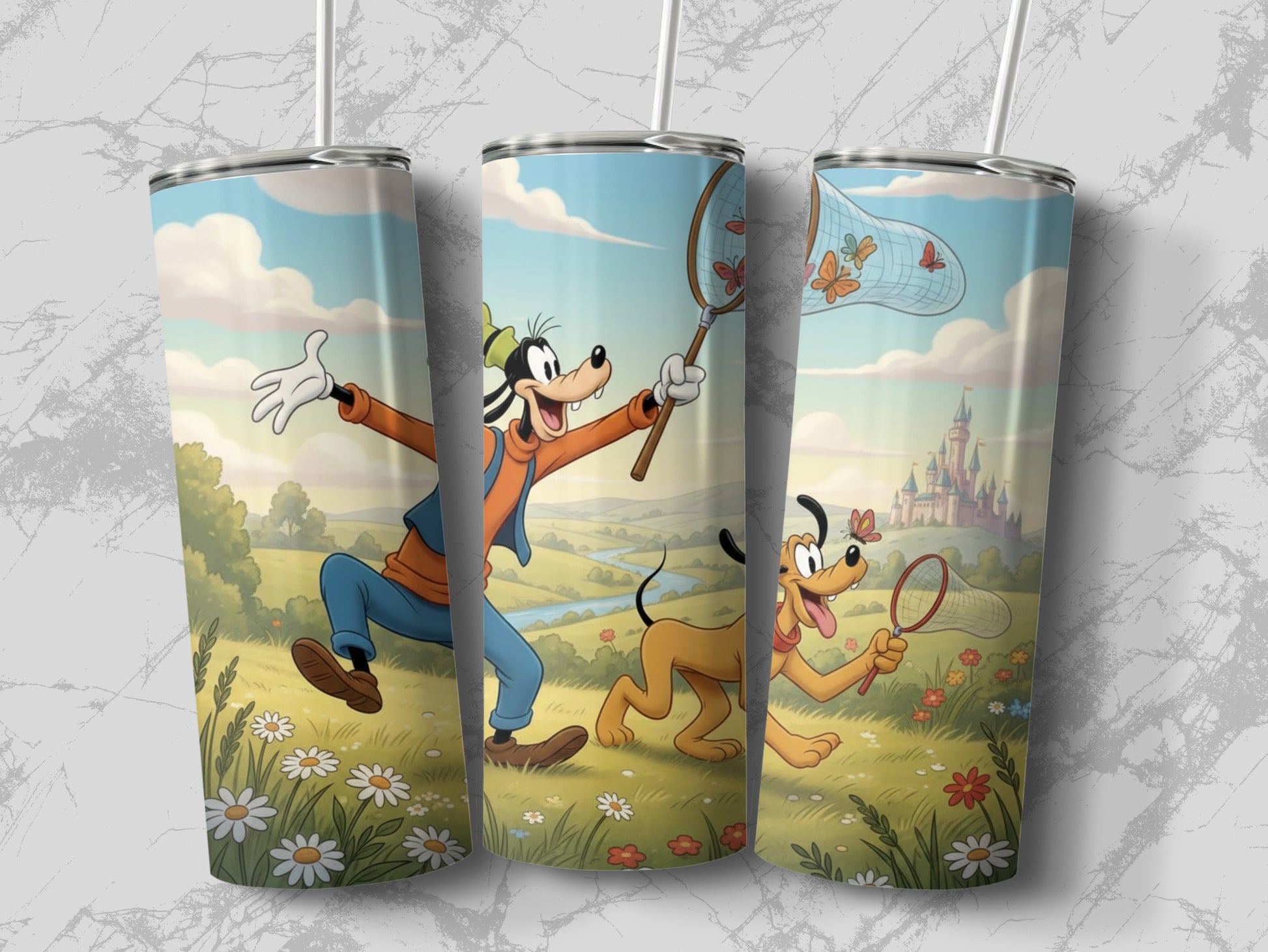 Animated Characters Enjoying Outdoor Adventure Product
