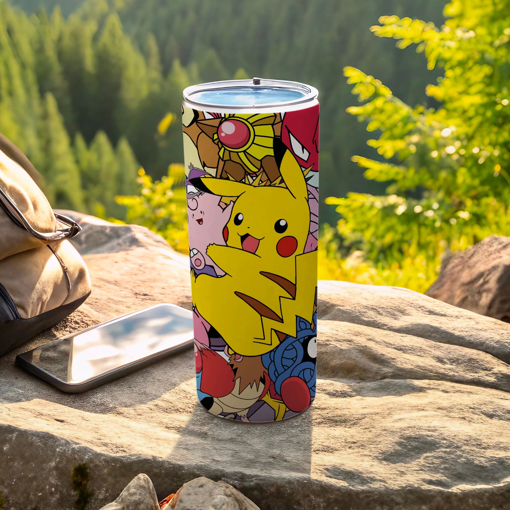 Colorful Anime Character Tumbler Insulated Drinking Flask
