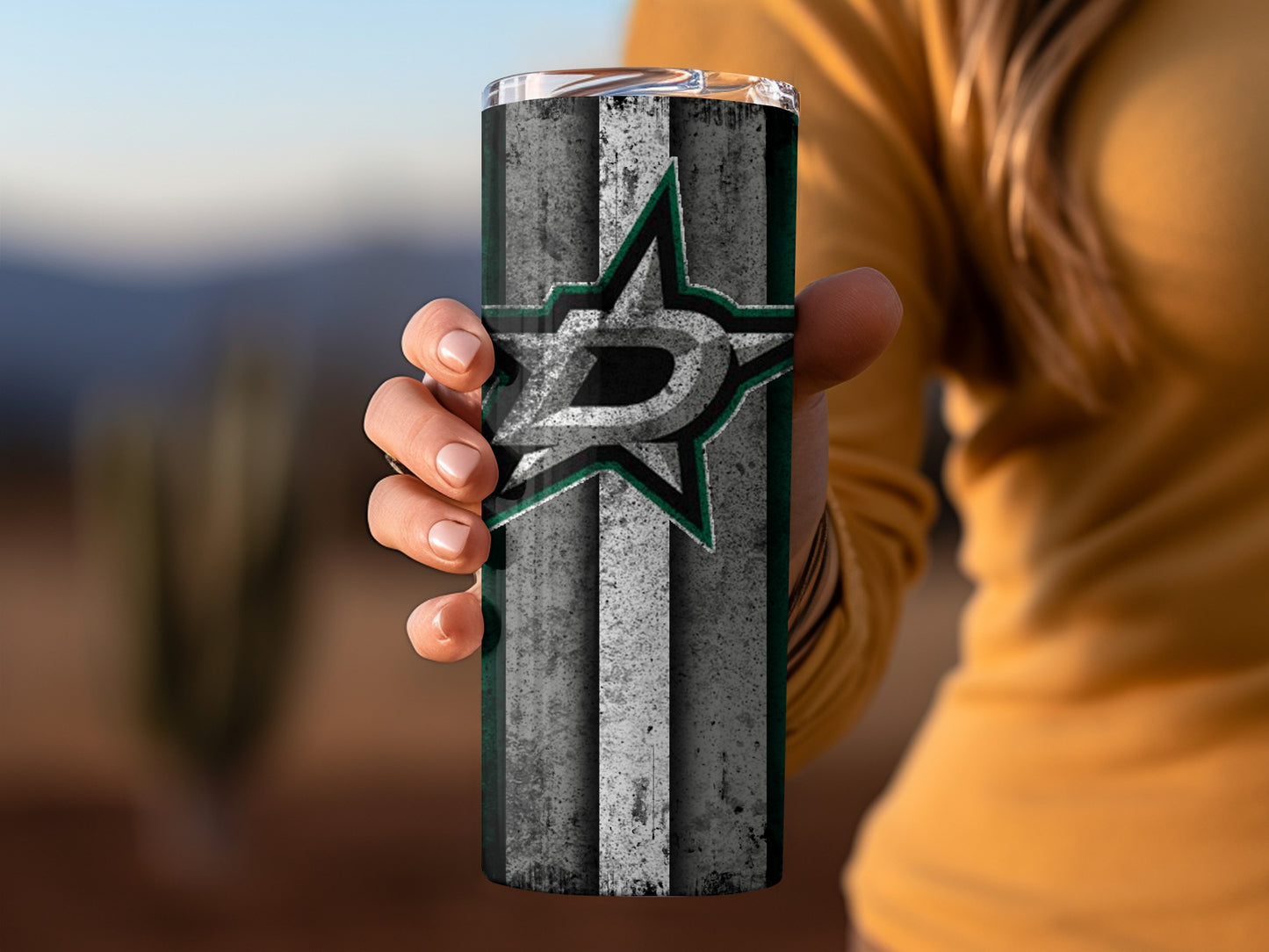 Dallas Stars Vintage Look Travel Tumbler Cup