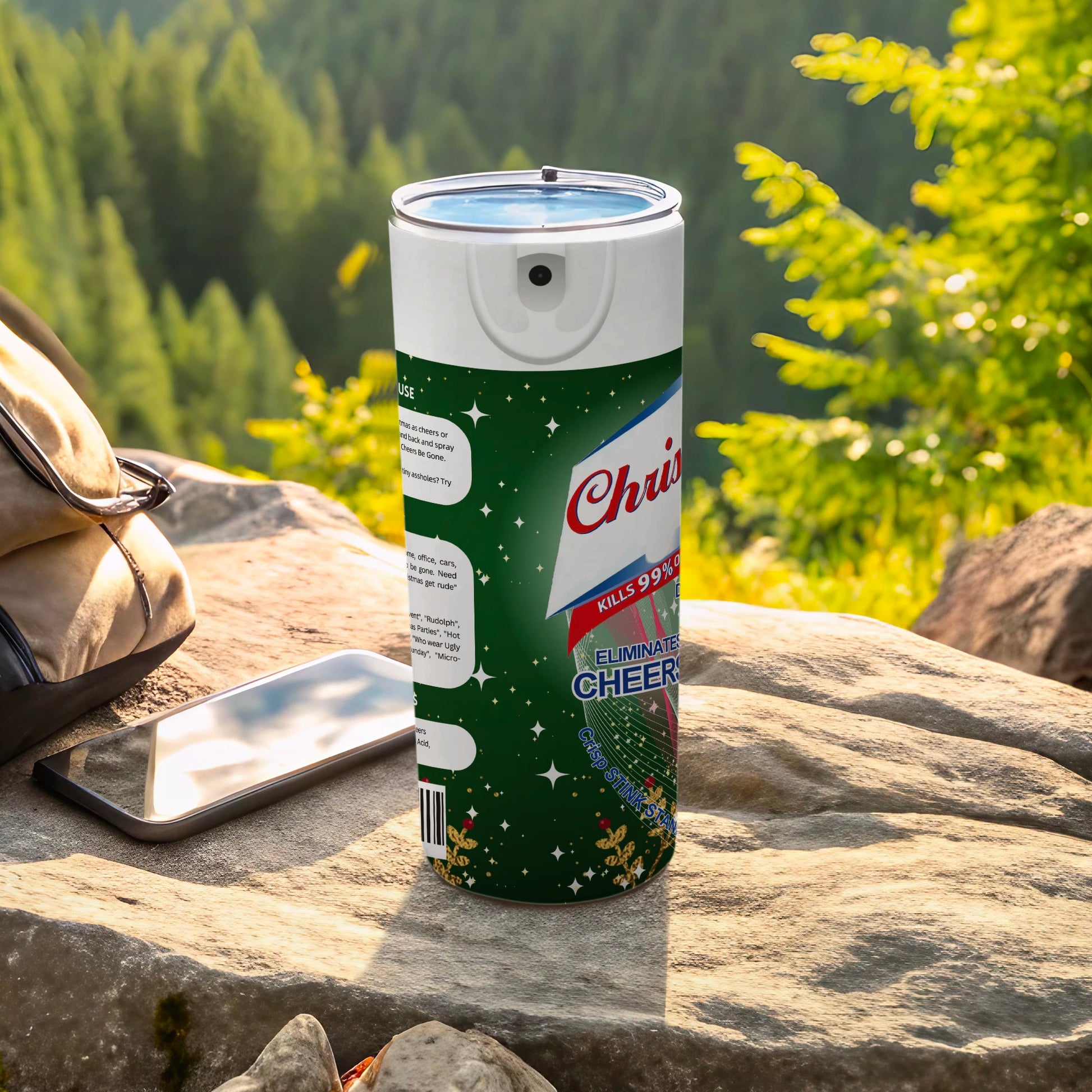 Christmas Cheer Eliminating Spray Sanitizer