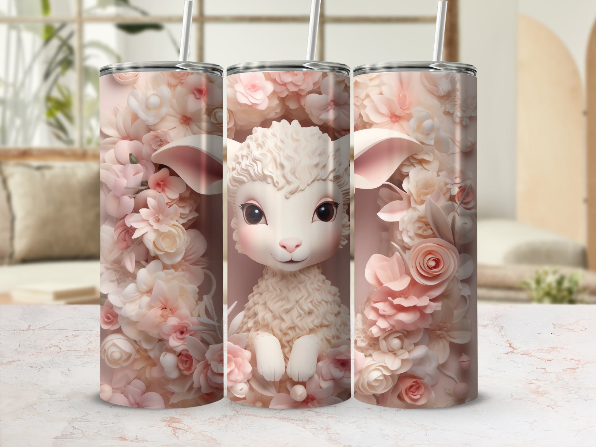 Sweet Little Lamb Floral Arrangement Tumbler product type
Cute Lamb
Baby Sheep
Floral Design
Pink Flowers
Pastel Blooms
Whimsical Art
Adorable Animal
Rose Petals
Spring Decor
Kawaii Style
Tumbler Cup
Drinkware Gift
Insulated Mug
Aesthetic Print
Blossom Pattern
Charming Decor
Custom Tumbler
Unique Design
Gentle Colors
Sweet Creature