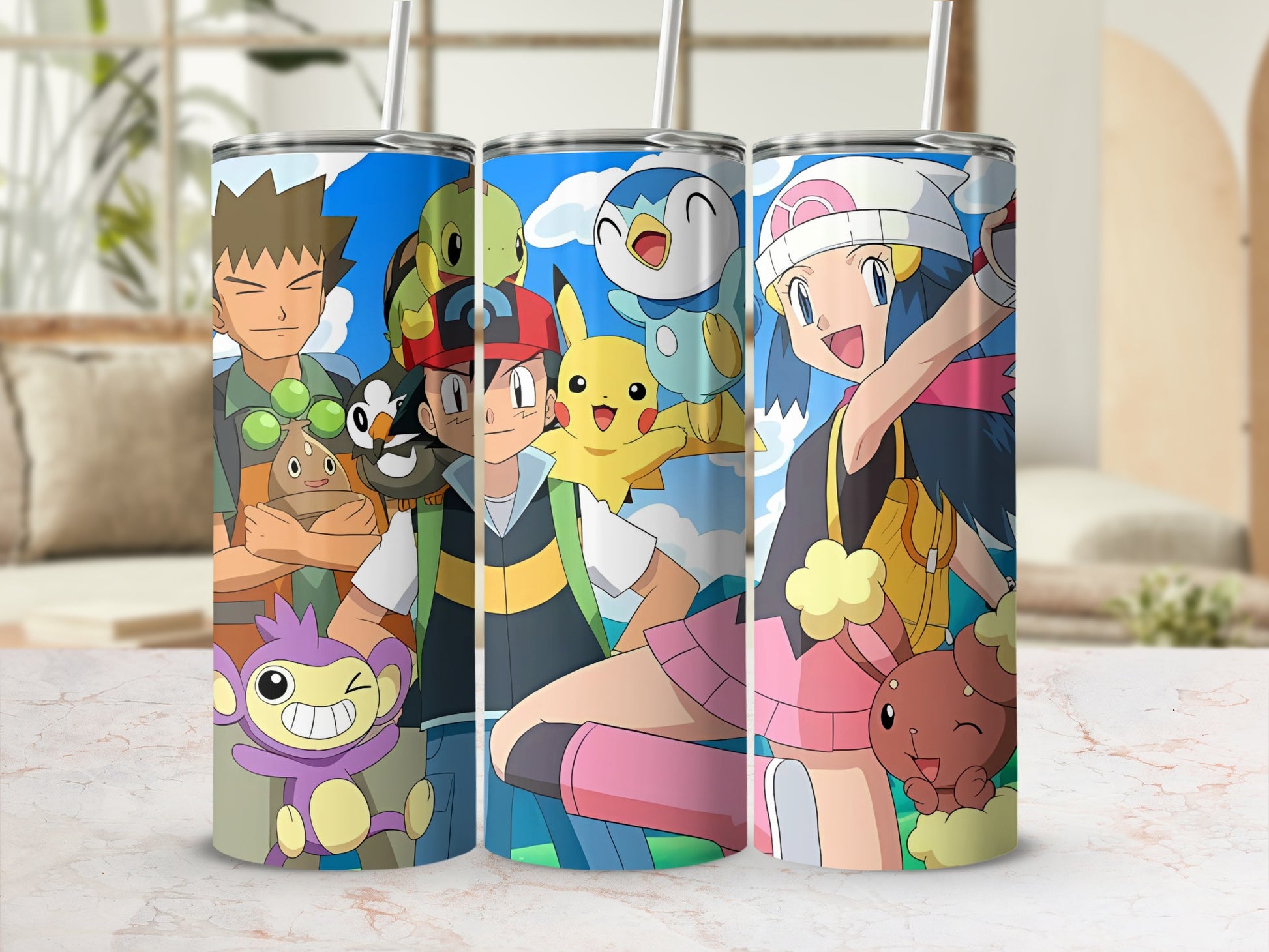 Colorful Anime Character Illustration Tumbler