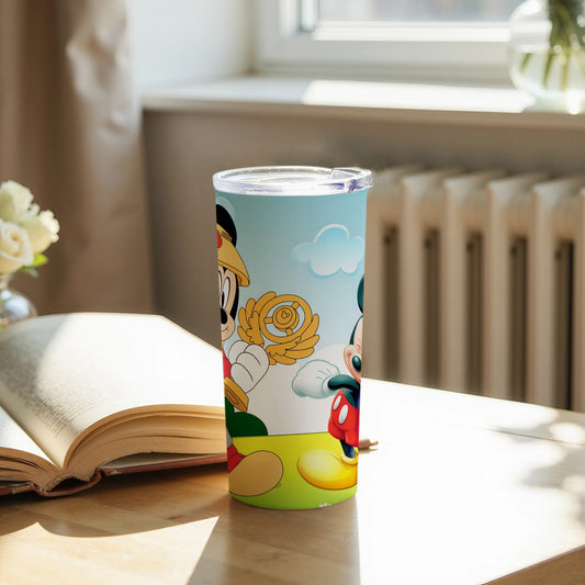 Colorful Mickey and Friends Insulated Tumbler
