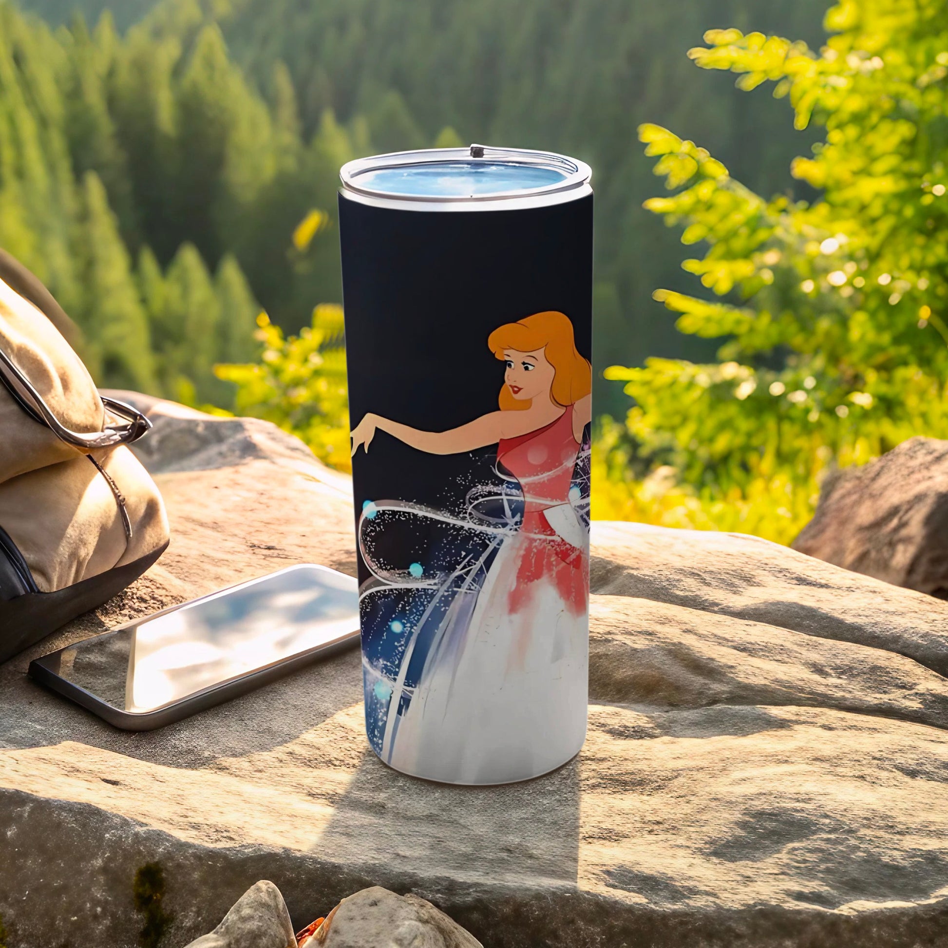 Animated Princess Tumbler for Outdoor Adventures