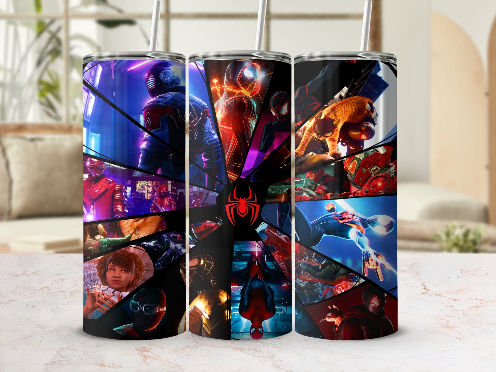 Miles Morales Spider-Man hero character montage product type