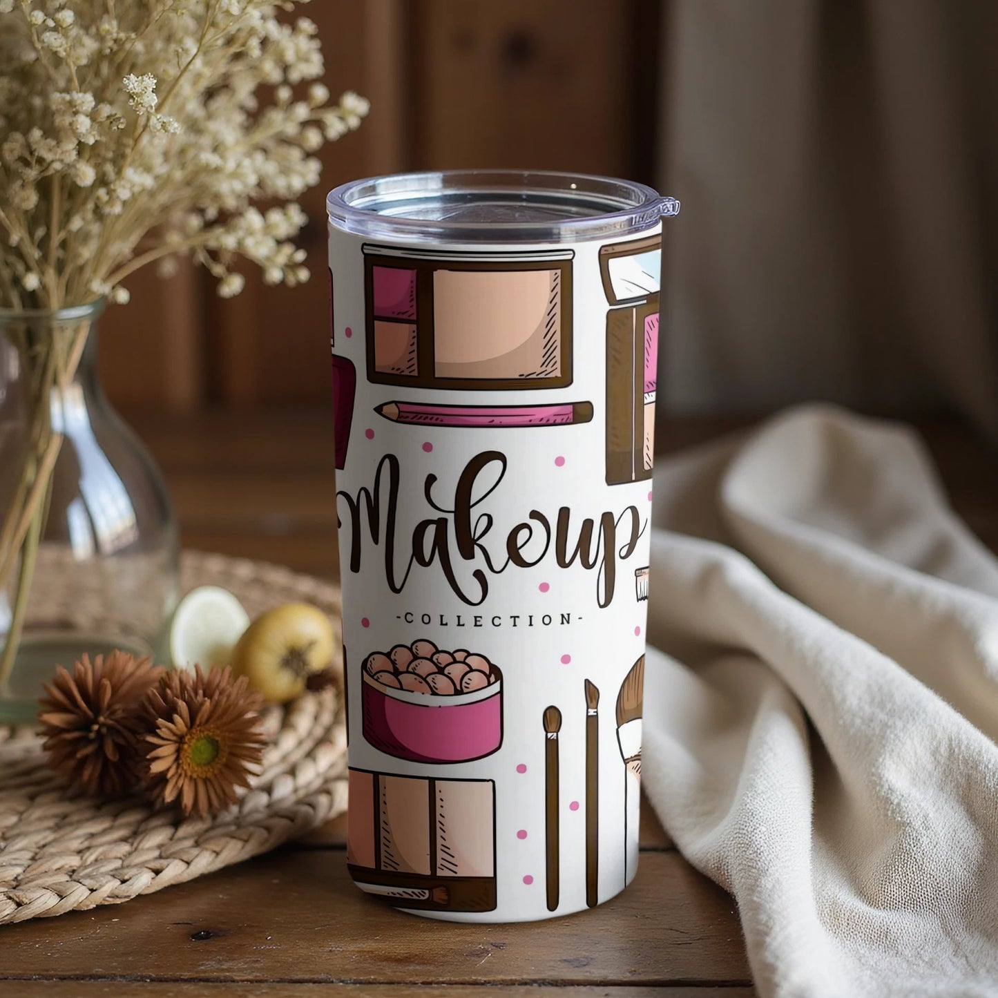 Makeup Collection Insulated Tumbler