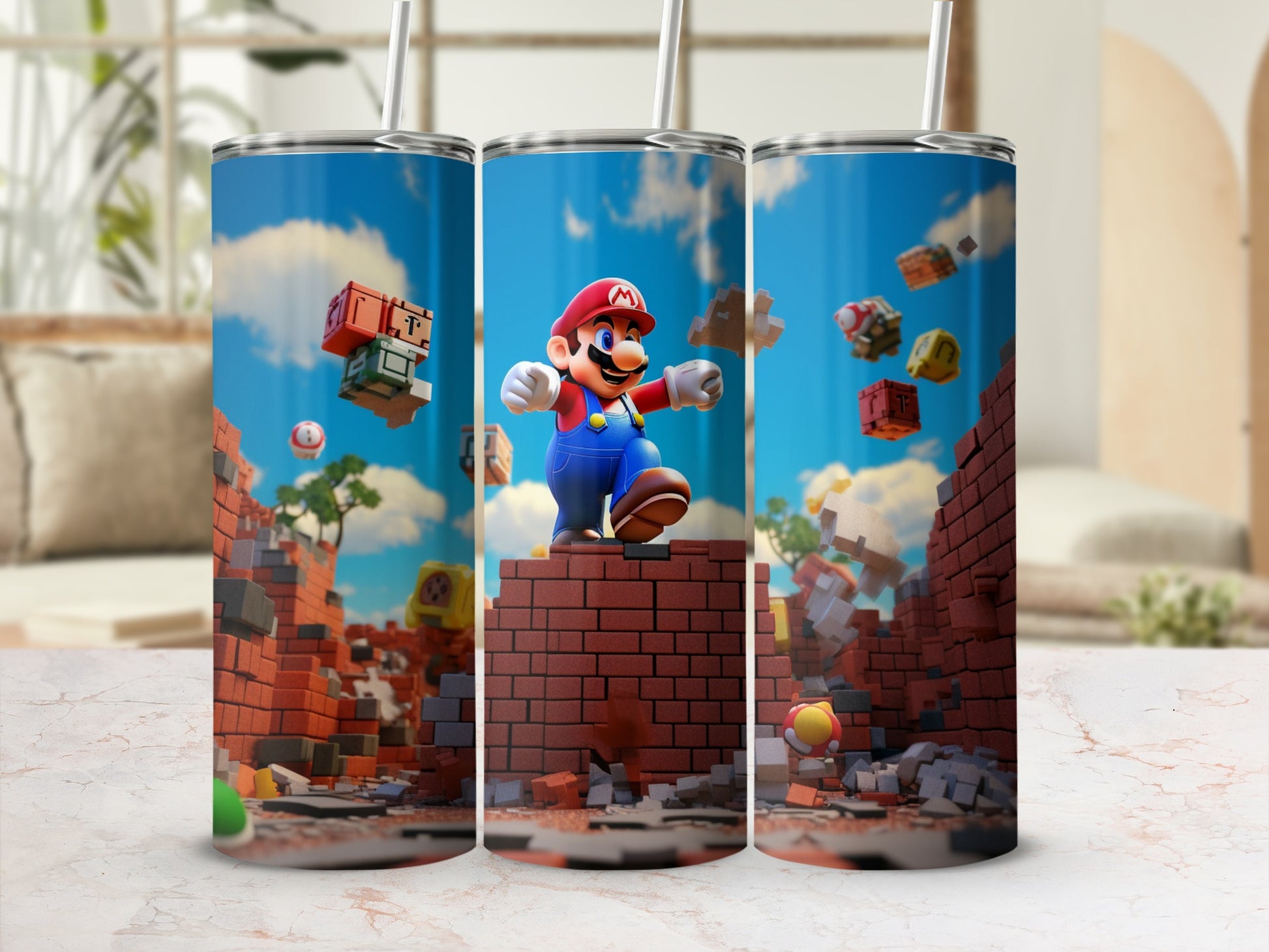 Colorful Adventure Design Travel Tumbler for All Ages