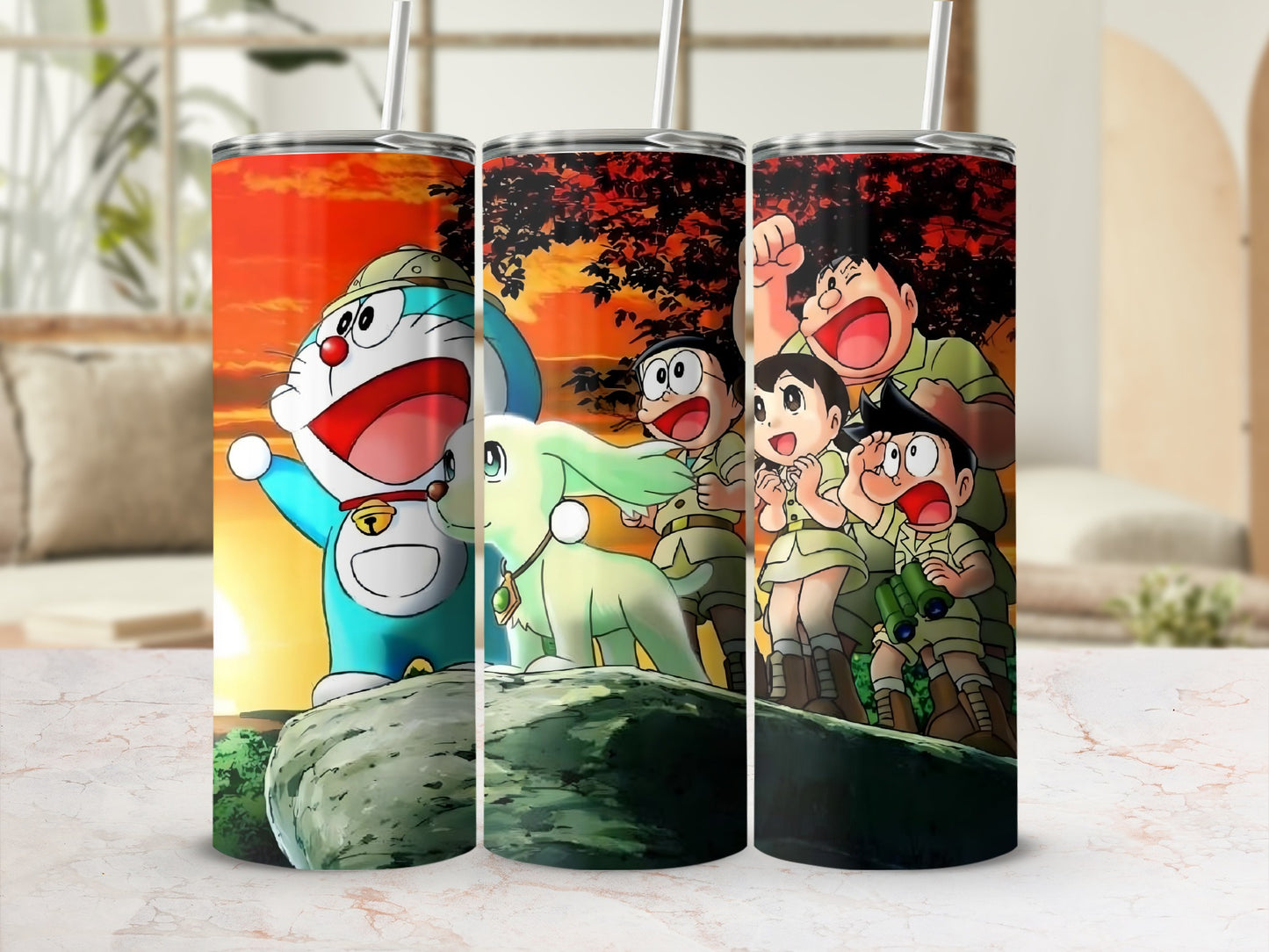 Explorer Adventure Anime Character Tumbler Cups