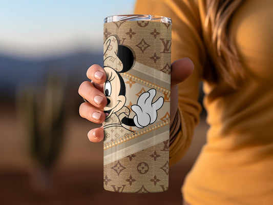 Stylish Insulated Tumbler with Cartoon Character Design