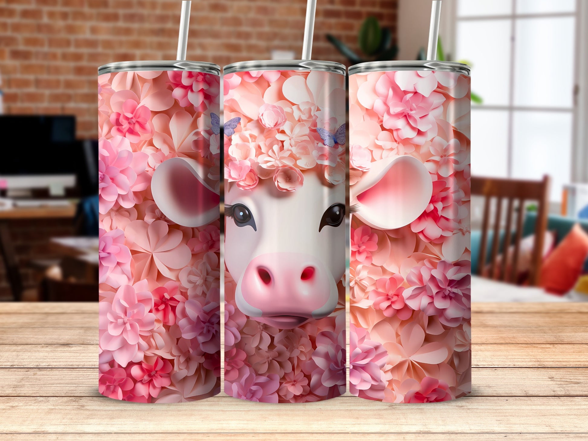 Cute Pink Floral Cow Butterfly Tumbler Unique product type
Cow
Pink Flowers
Floral Design
Tumbler
Butterfly
Cute Animal
Sweet Cow
Pink Aesthetic
Flower Pattern
Beverage Cup
Drinkware
Gift Idea
Unique Design
Spring Theme
Summer Vibes
Animal Art
Paper Flowers
Pretty Tumbler
Nature Inspired
Whimsical