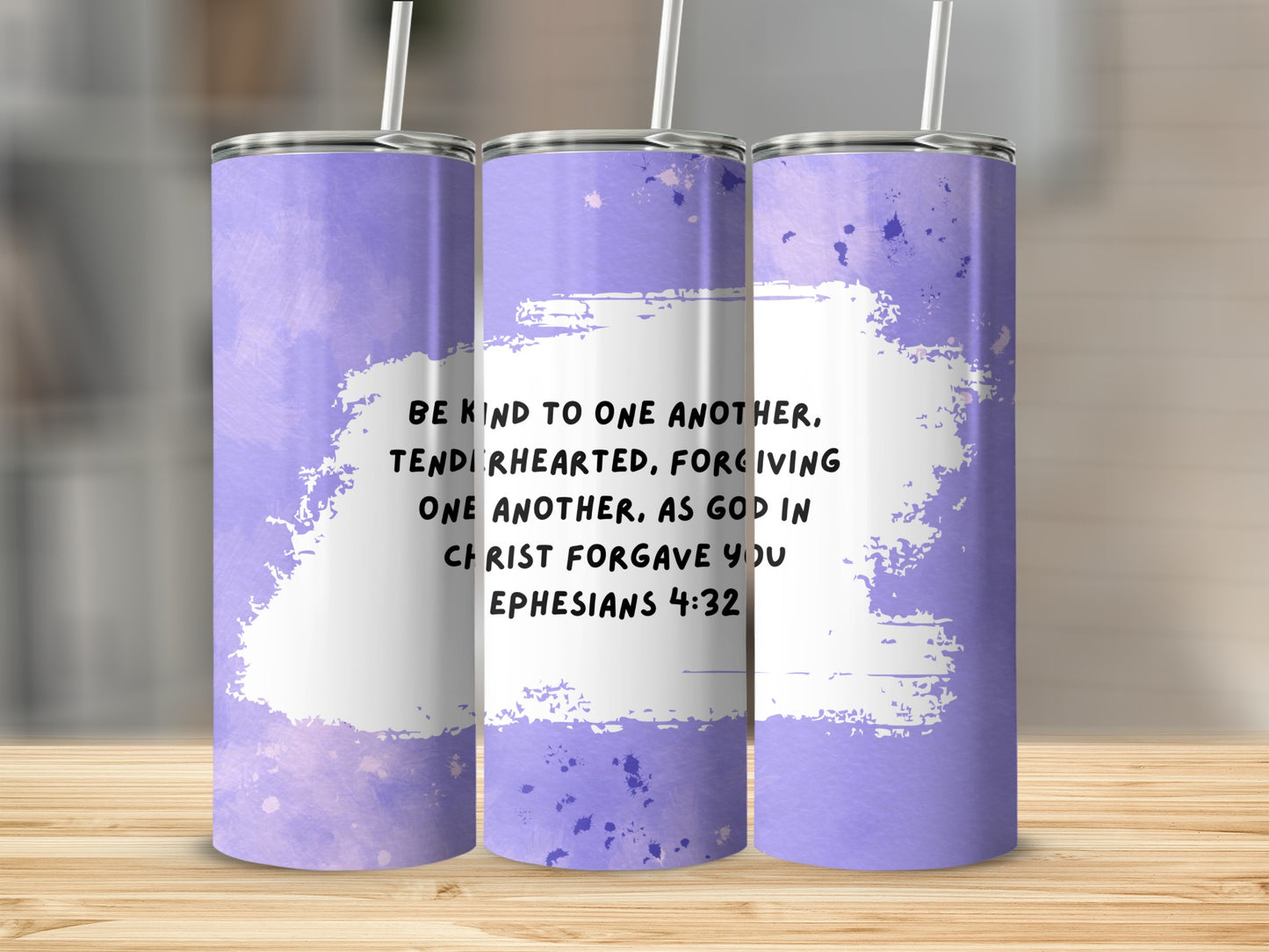Be Kind To One Another Ephesians 4:32 Tumbler Product