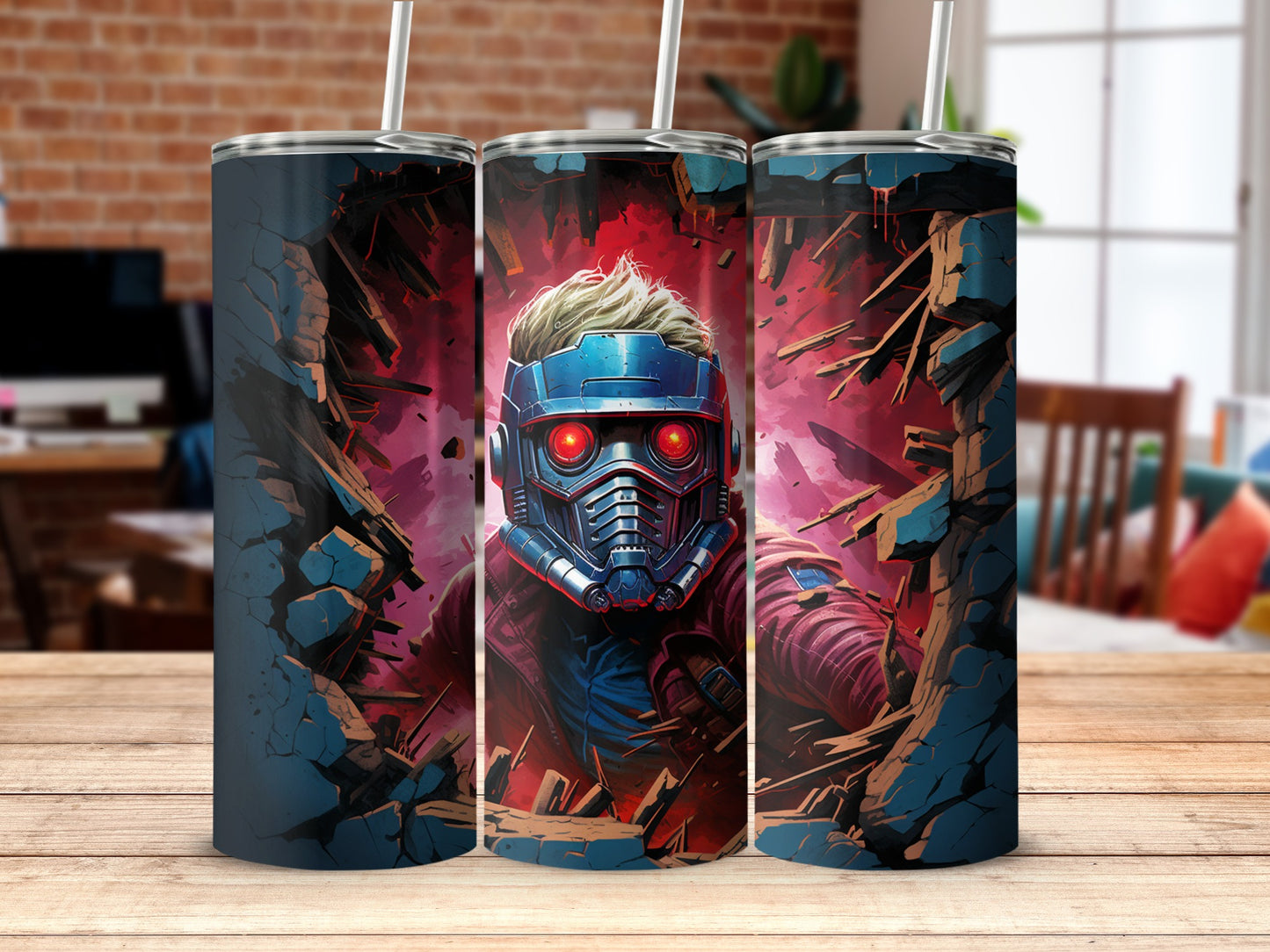 Breathtaking Art Design Guardians of the Galaxy Tumbler
