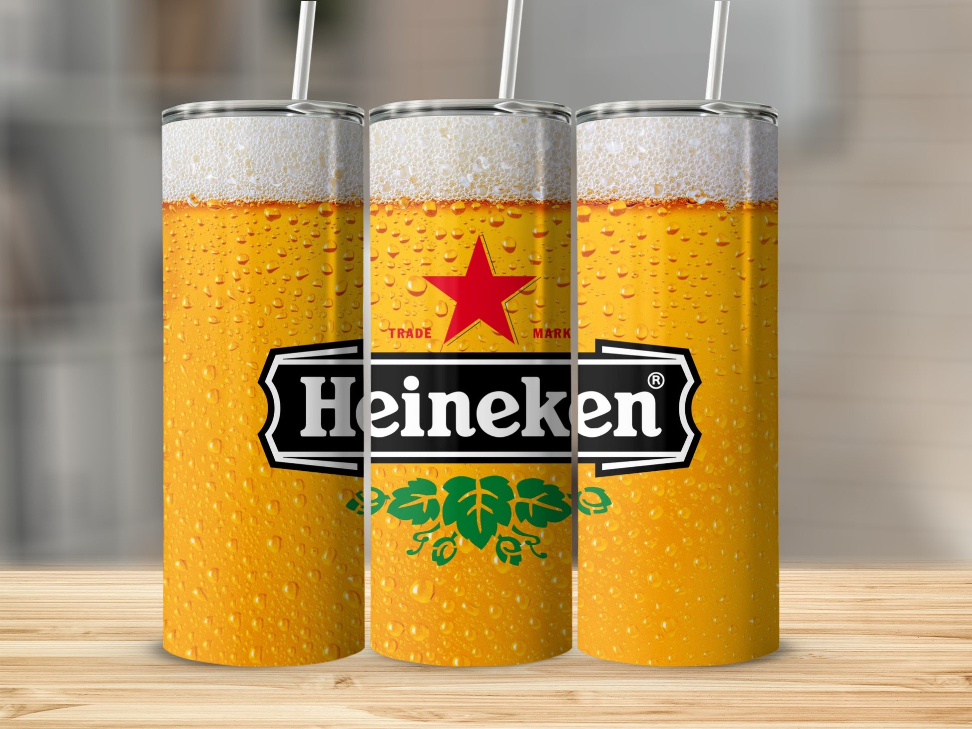 Heineken Beer Design Frothy Top Condensation Tumbler product type