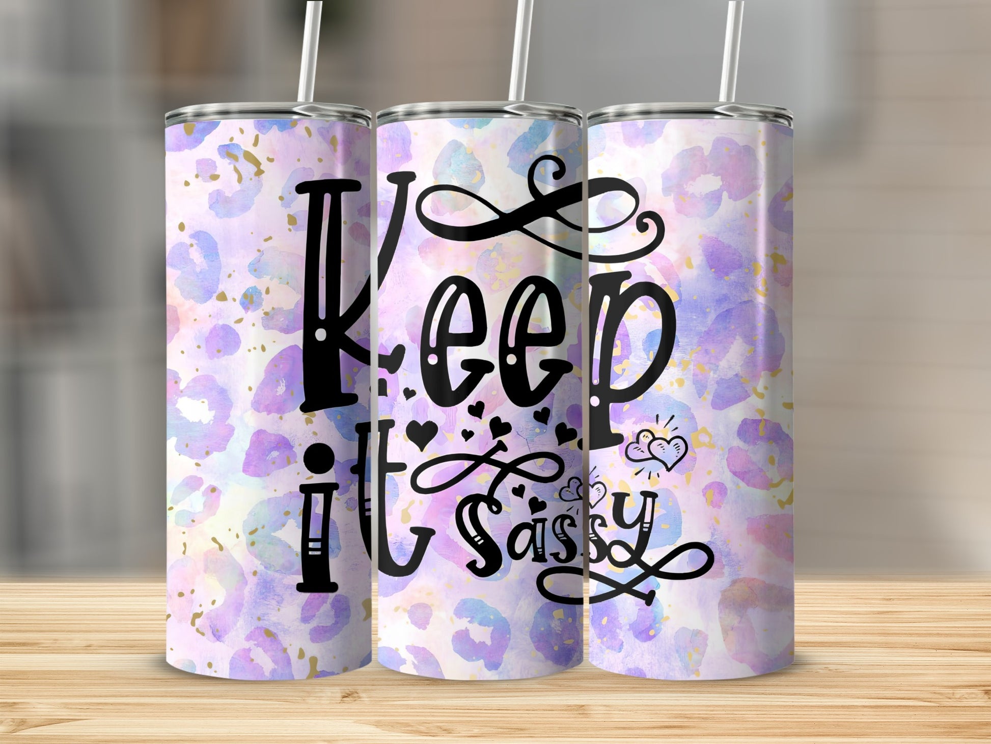 Keep It Sassy Insulated Stainless Steel Tumbler