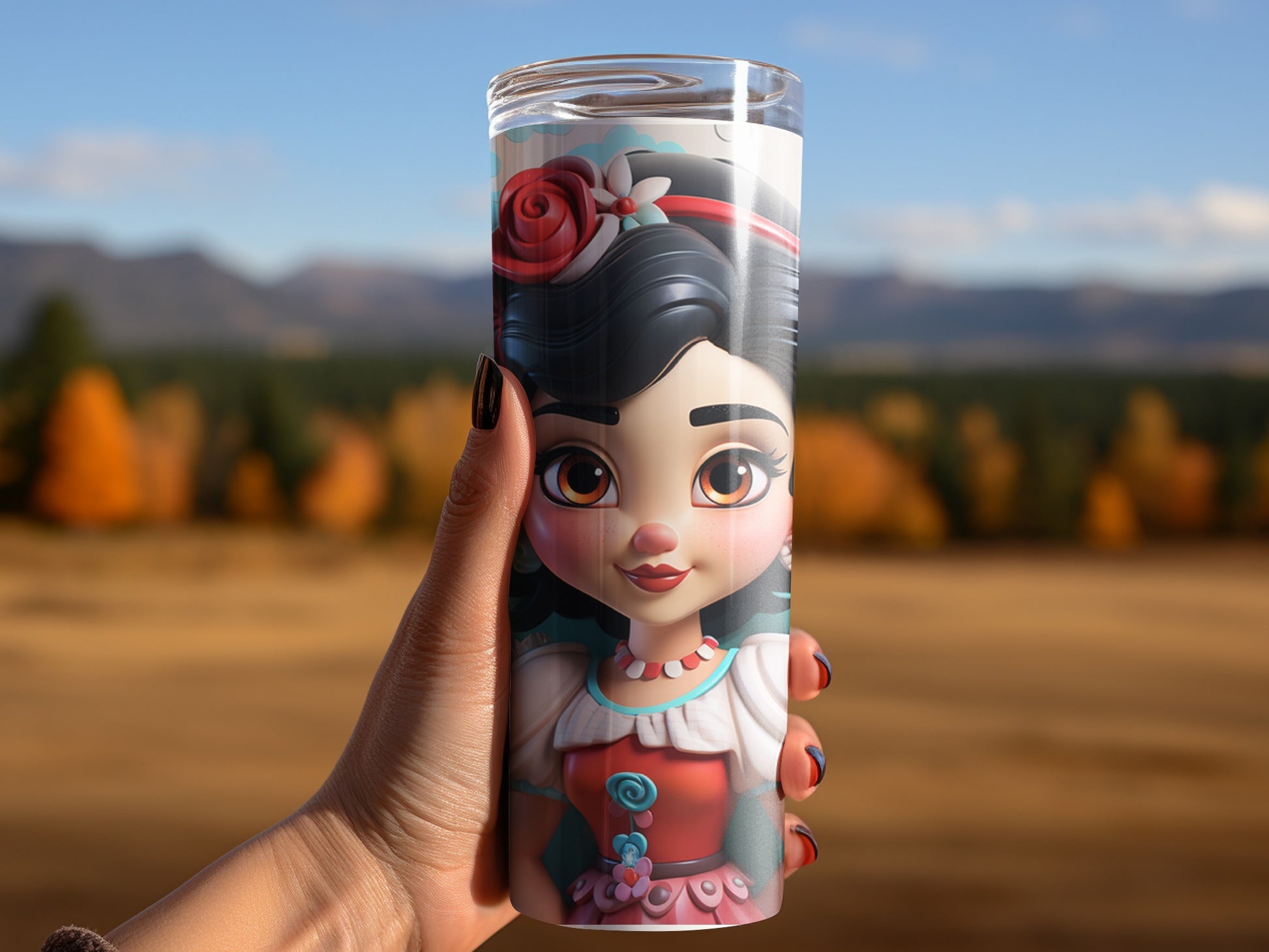 Cute Cartoon Character Tumbler Perfect for Kids