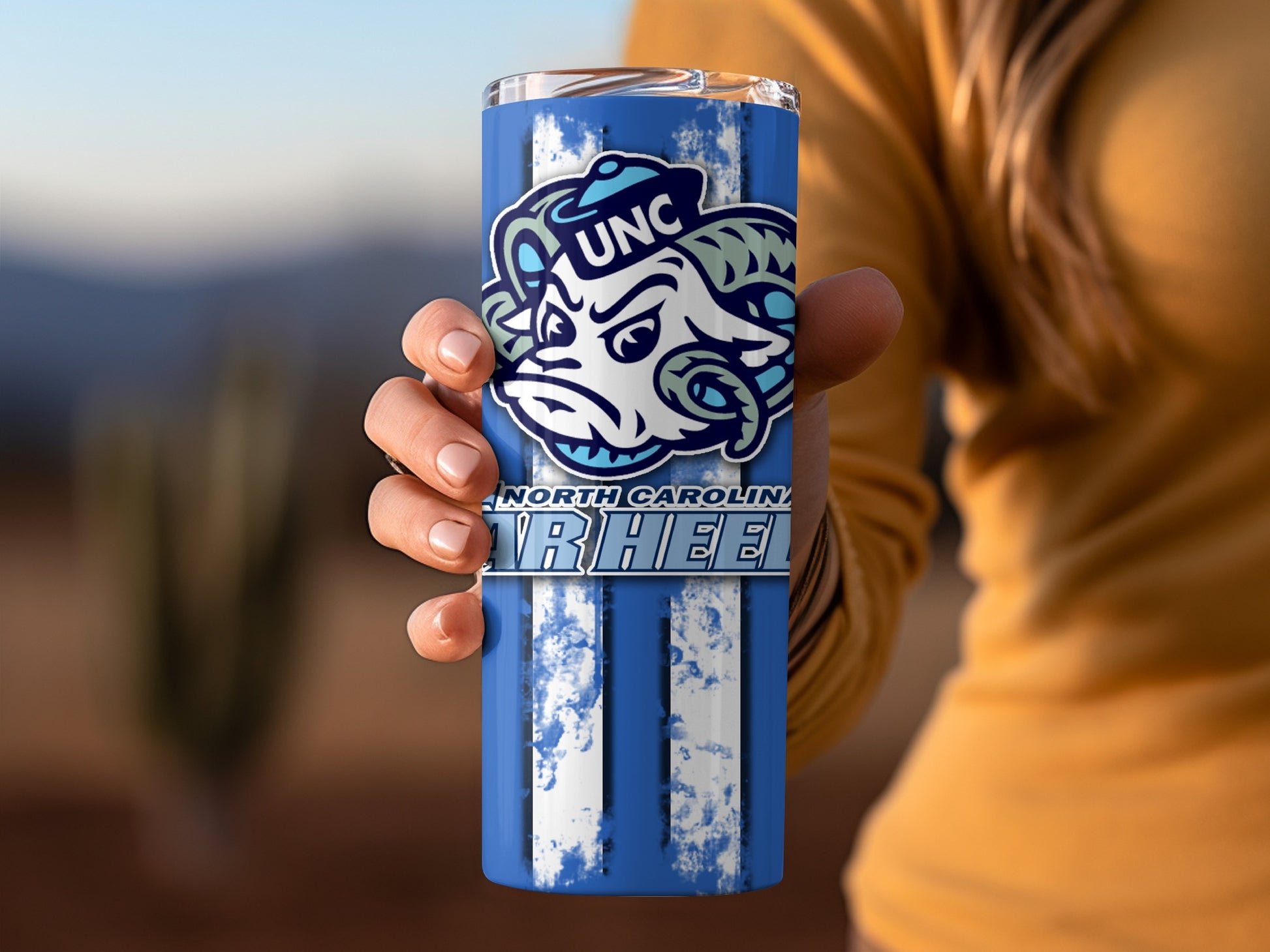 North Carolina UNC Tar Heels Insulated Travel Tumbler Cup