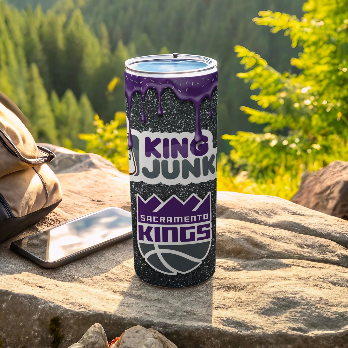 Sacramento Kings King Junk Stainless Steel Tumbler
