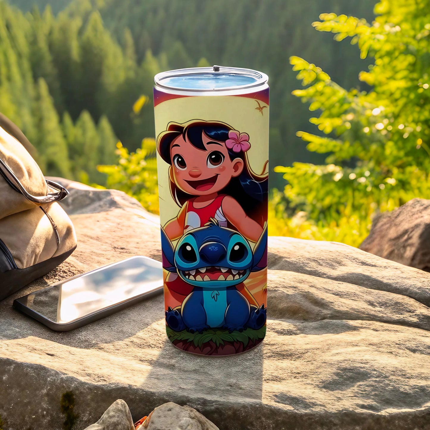 Adorable Cartoon Characters Travel Tumbler Cup for Kids