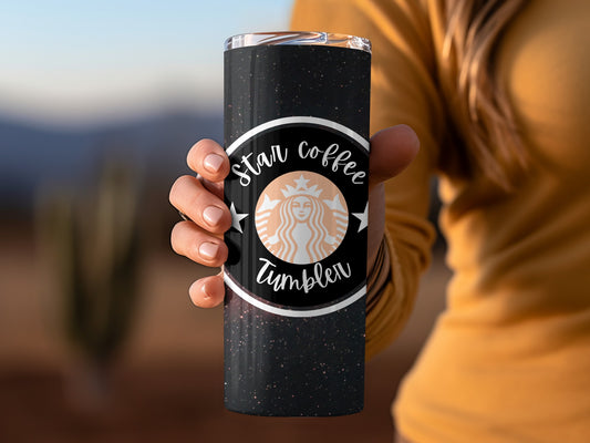 Star Coffee Tumbler Unique Design Travel Mug for Everyday Use