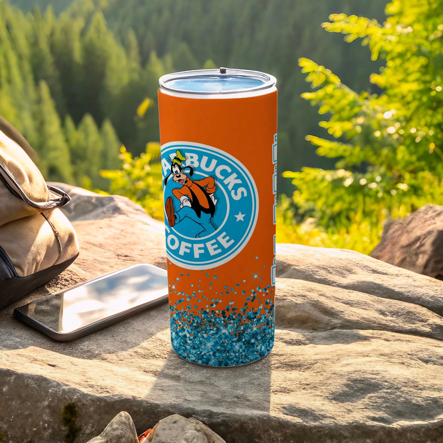 Fun Goofy Starbucks Parody Tall Insulated Tumbler